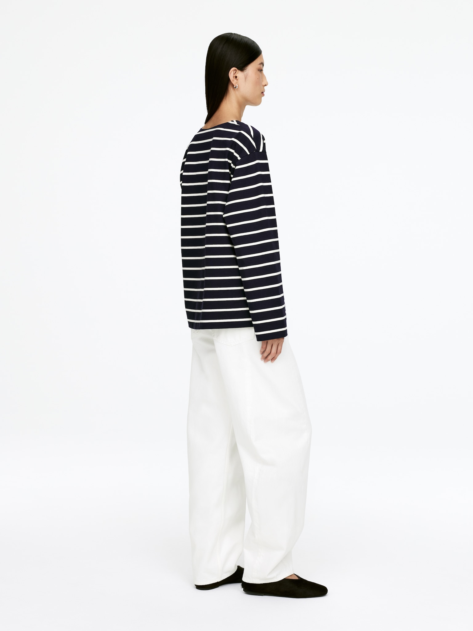 Long-Sleeve Top - Dark Blue - 4