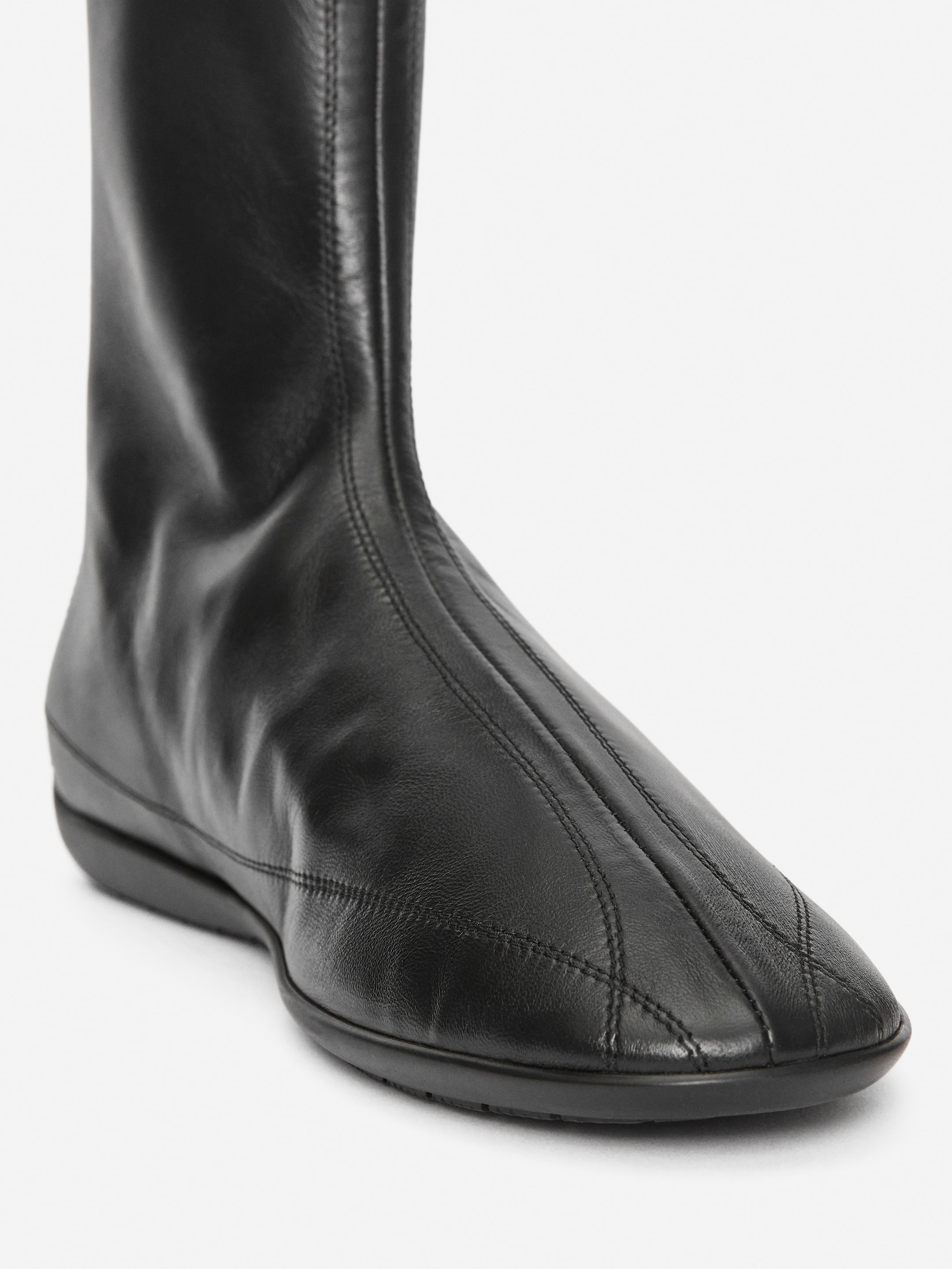 Stiefelette aus Leder - Schwarz - Damen - StillMedia/DescriptiveDetail - 2