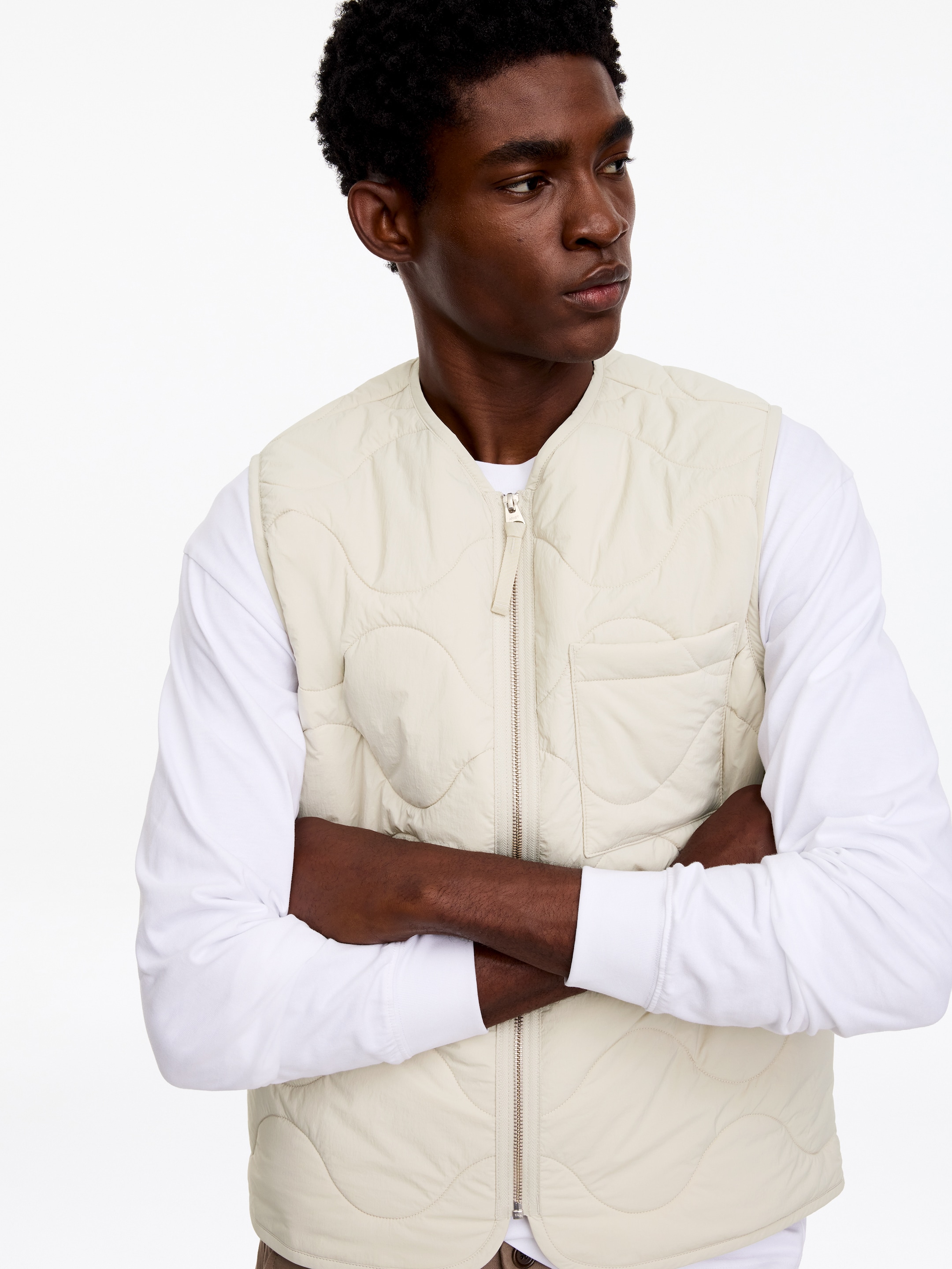 Quilted Liner Vest - Mole - Regular fit - men - StillMedia/Lookbook - 5
