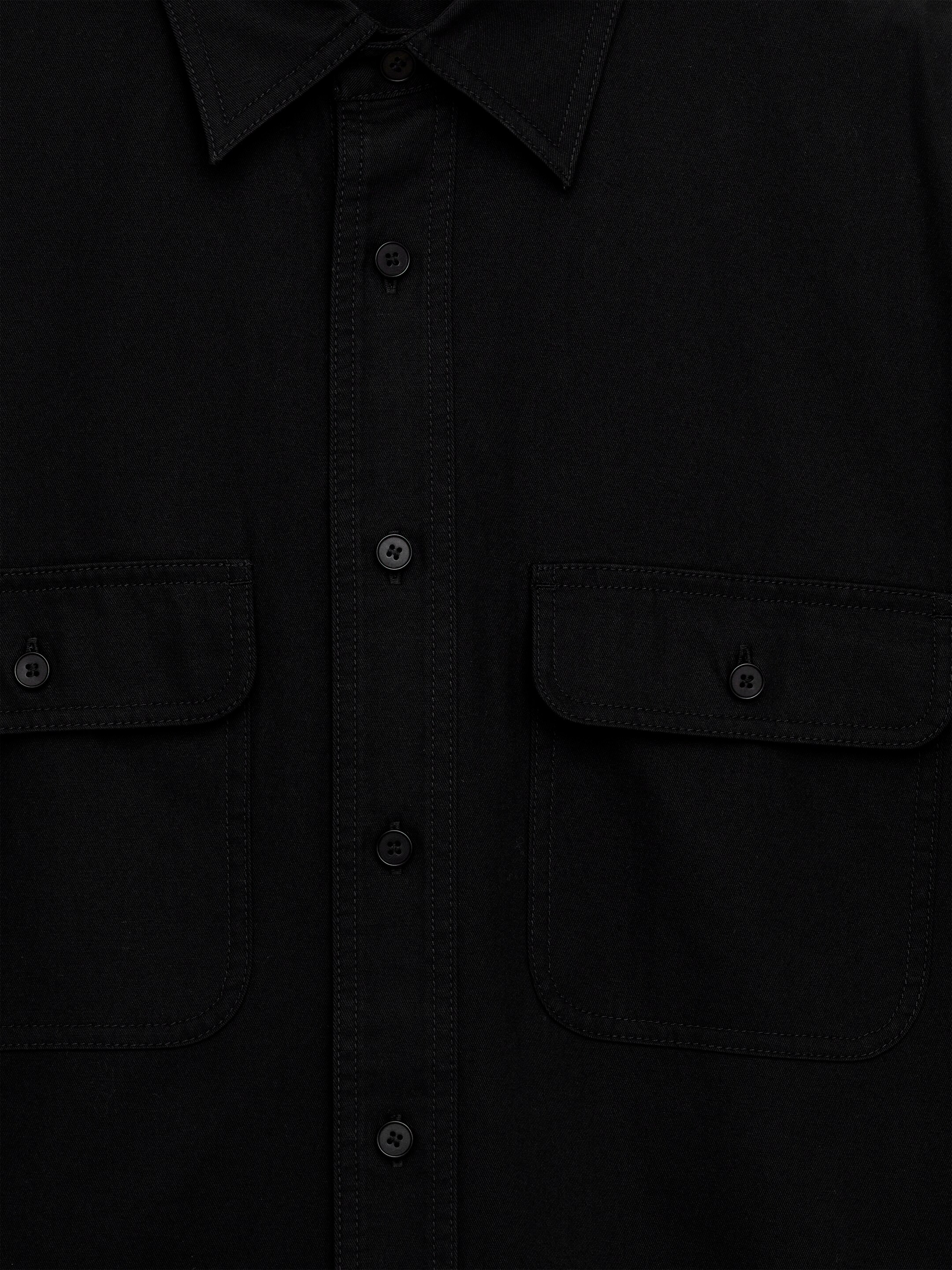 Agrandir l'image: Surchemise en coton - Bleu foncé - HOMME | H&M FR 2