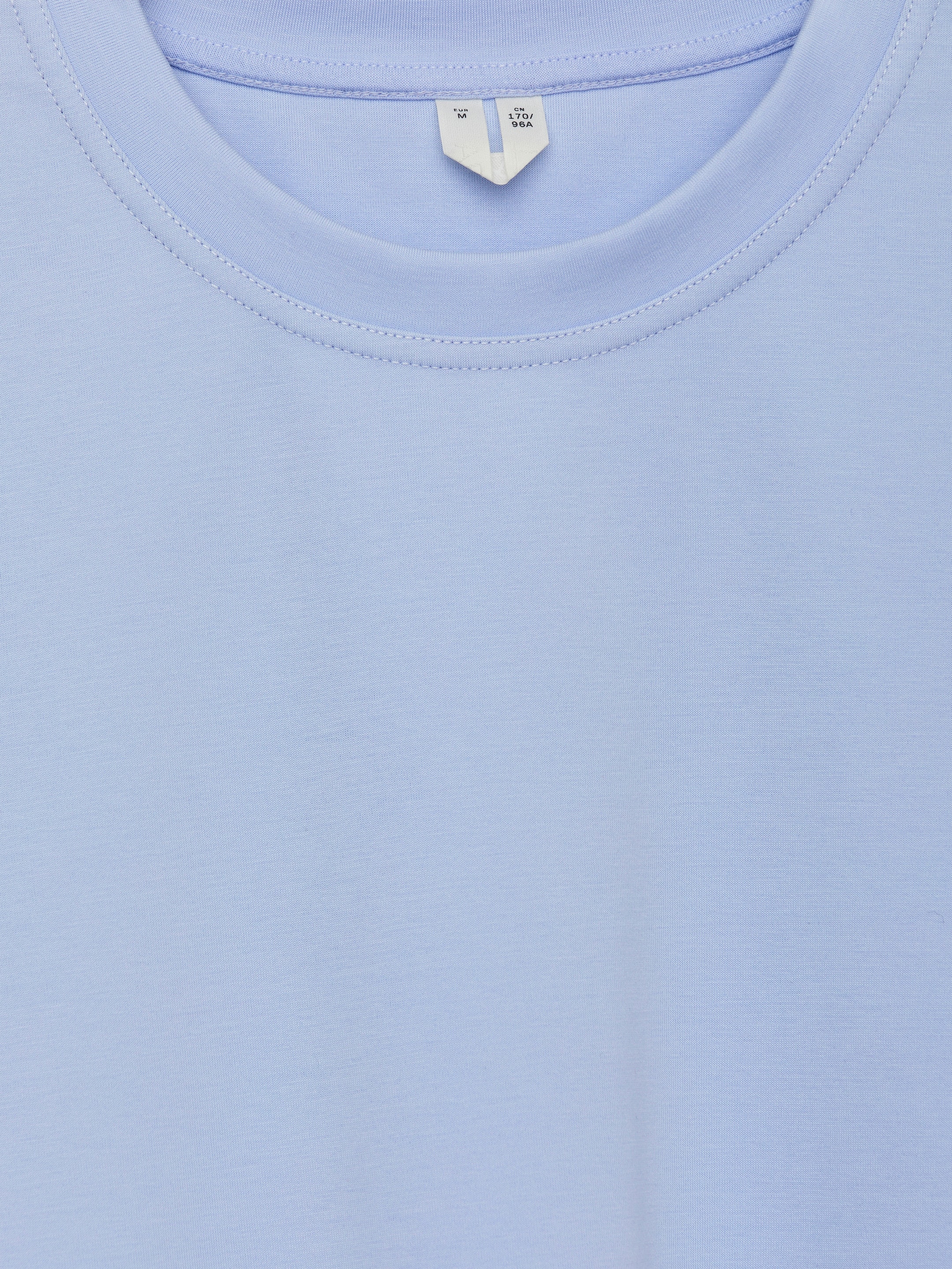 Signature Constructed T-Shirt - Light Blue - Regular fit - Women - StillMedia/DescriptiveDetail - 1