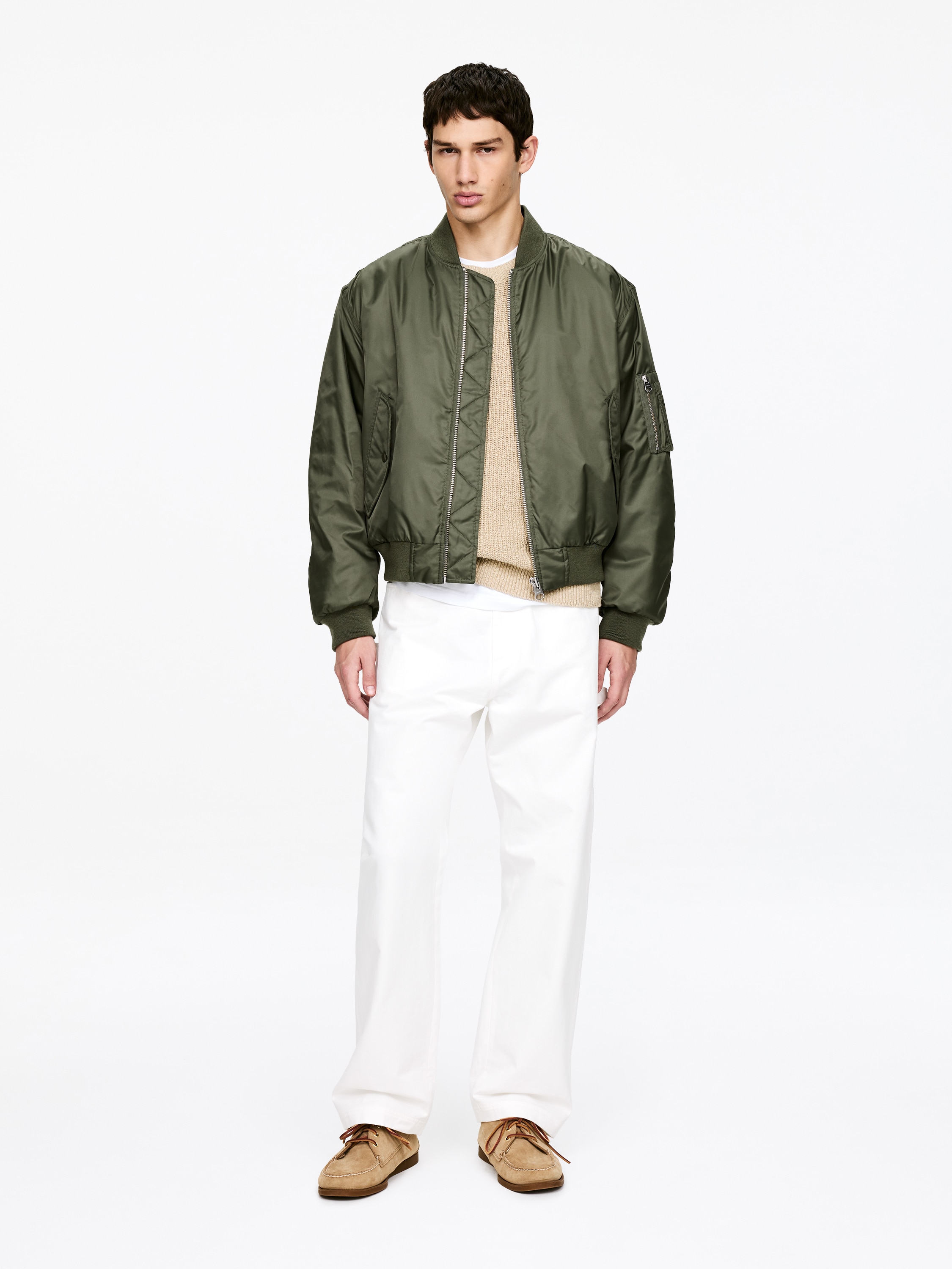 Giacca in nylon - Verde