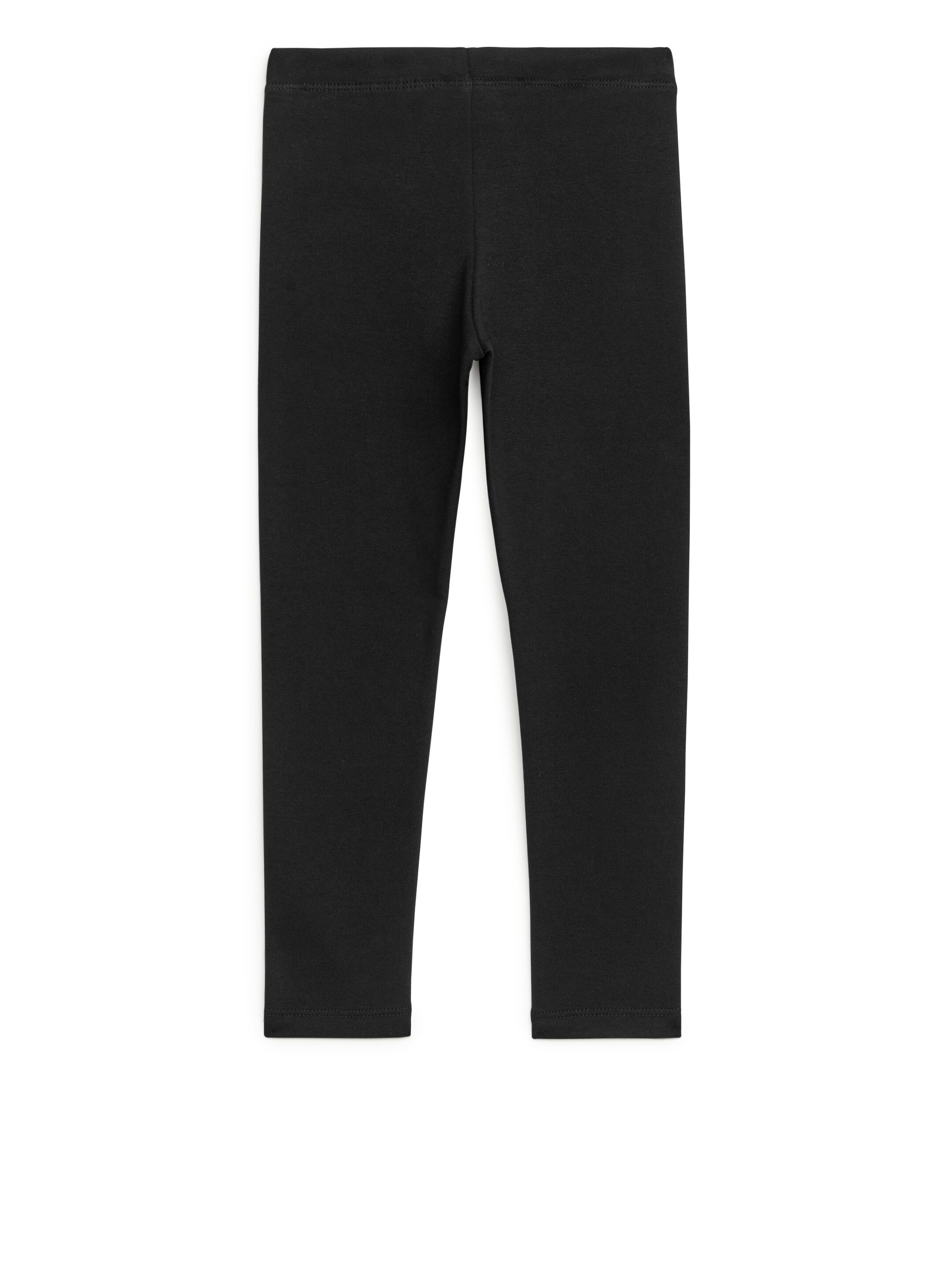 Προβολή μεγαλύτερης εικόνας: Jersey Leggings - Black - Kids | H&M GR 2