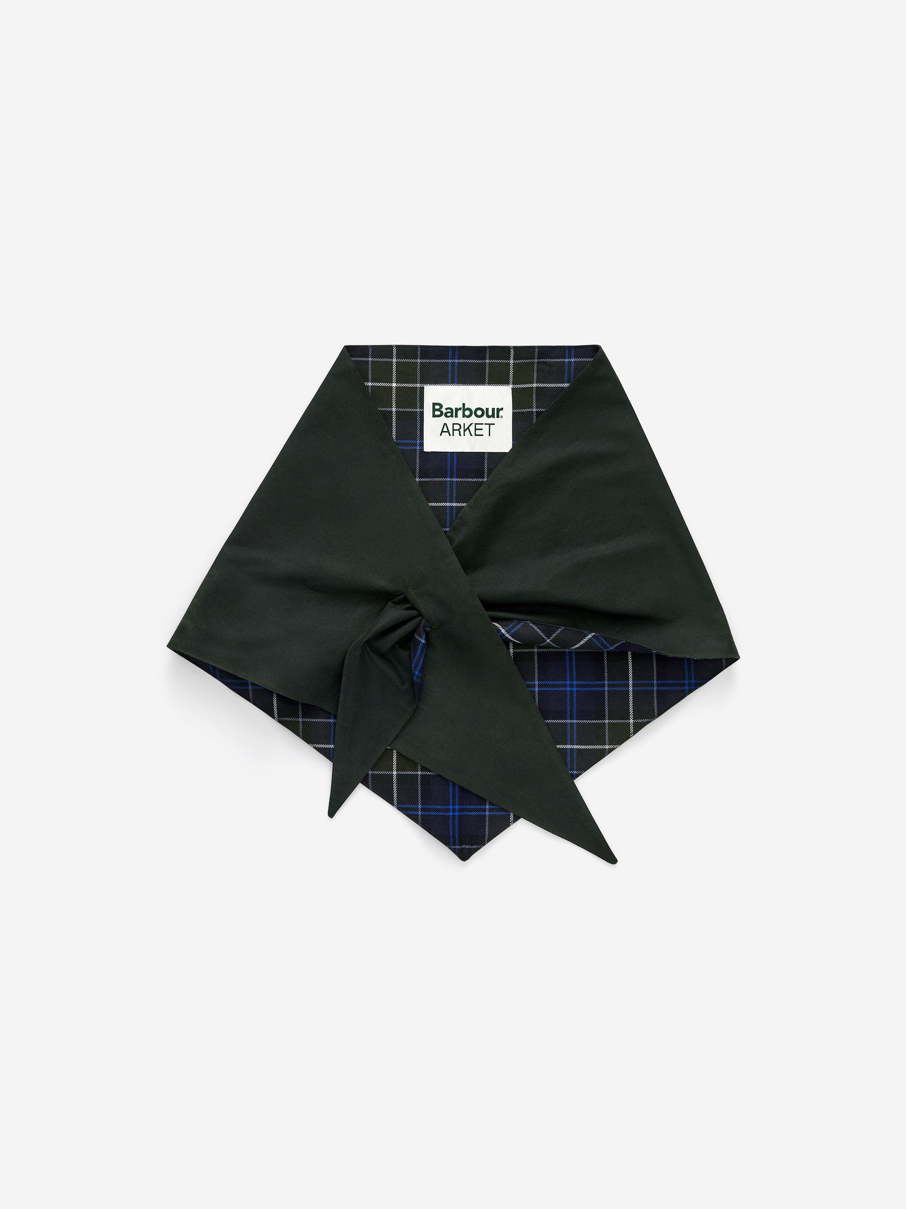 ARKET und Barbour gewachstes Baumwolltuch-#4C5353-17244