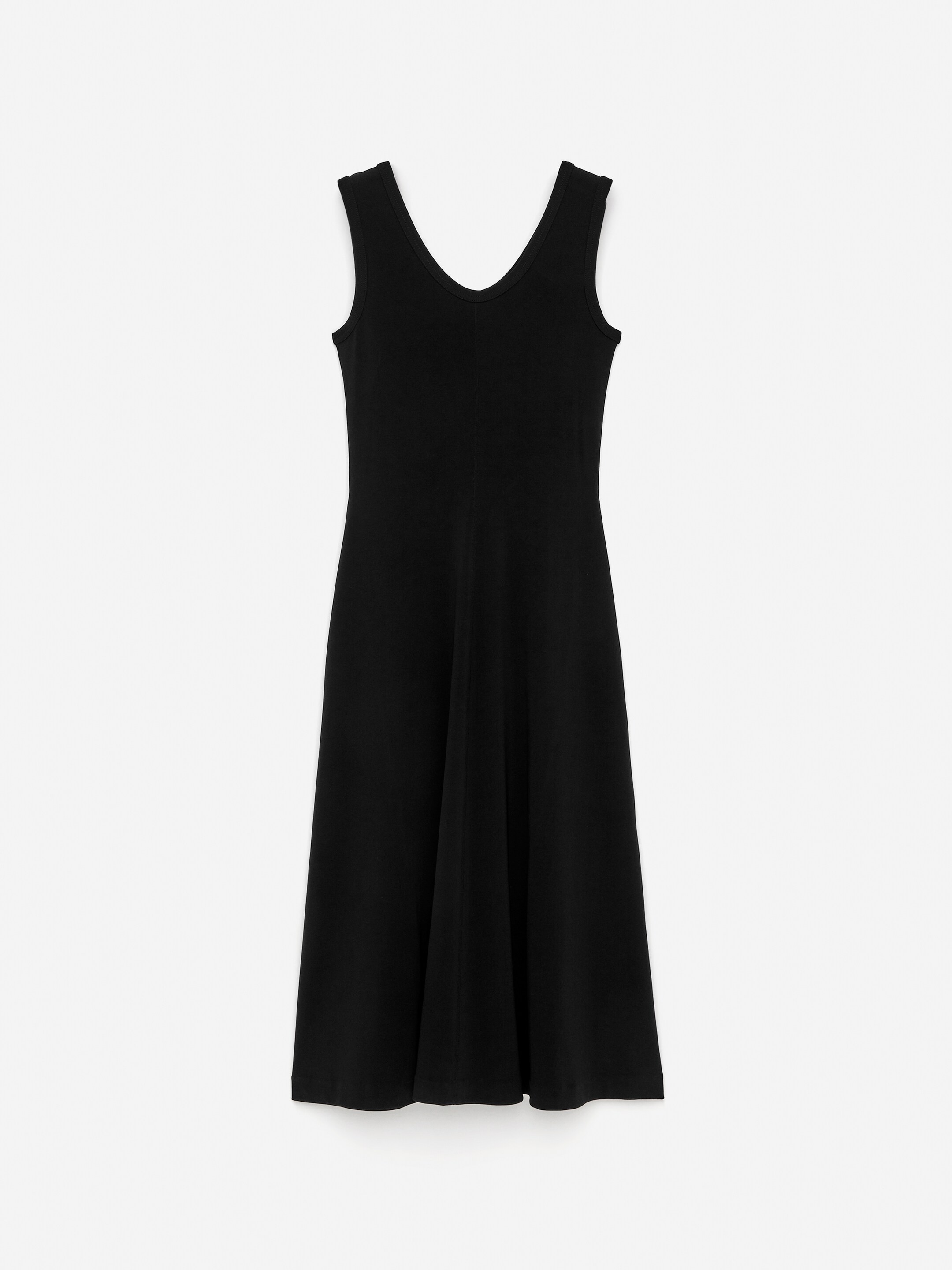 Größeres Bild anzeigen: Geripptes Jerseykleid - Schwarz - Ladies | H&M AT 5