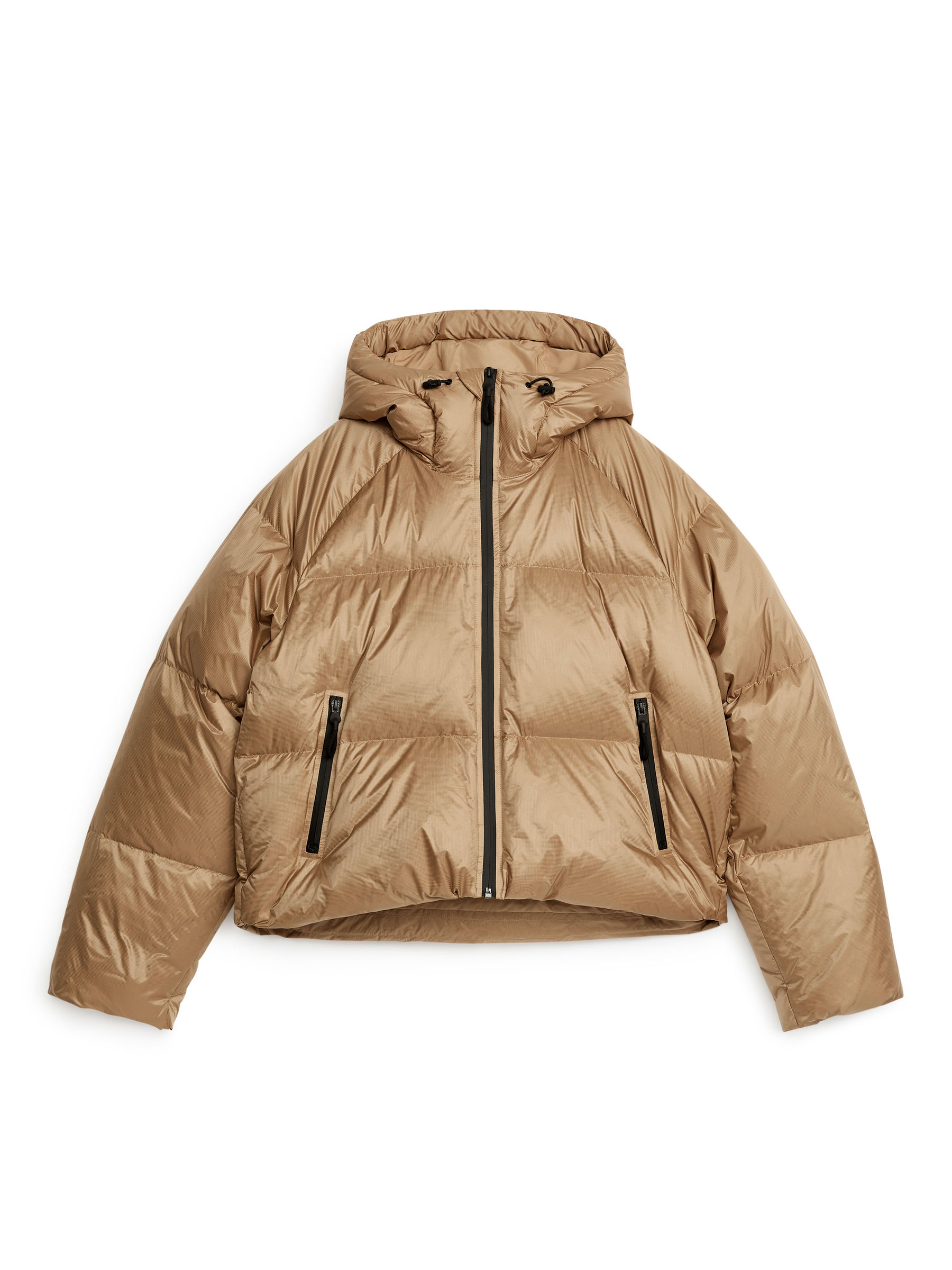 Down Puffer Jacket - Beige - Regular fit - Women - StillMedia/DescriptiveStillLife - 4