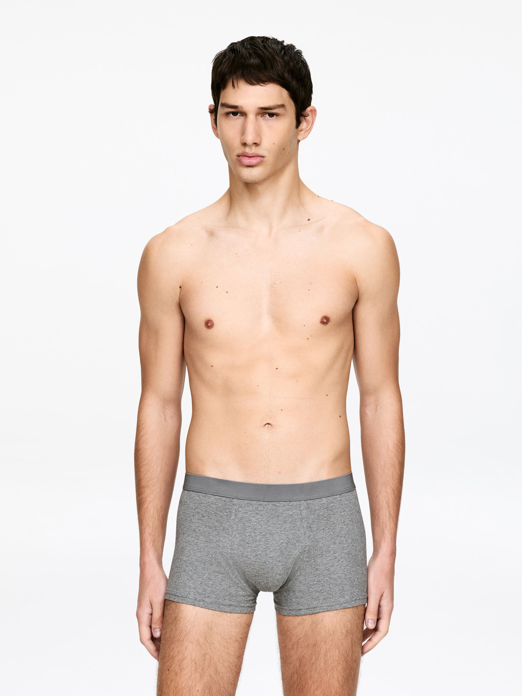 Boxers en jersey, lot de 3 - Gris chiné - Regular fit - Homme - StillMedia/Lookbook - 4