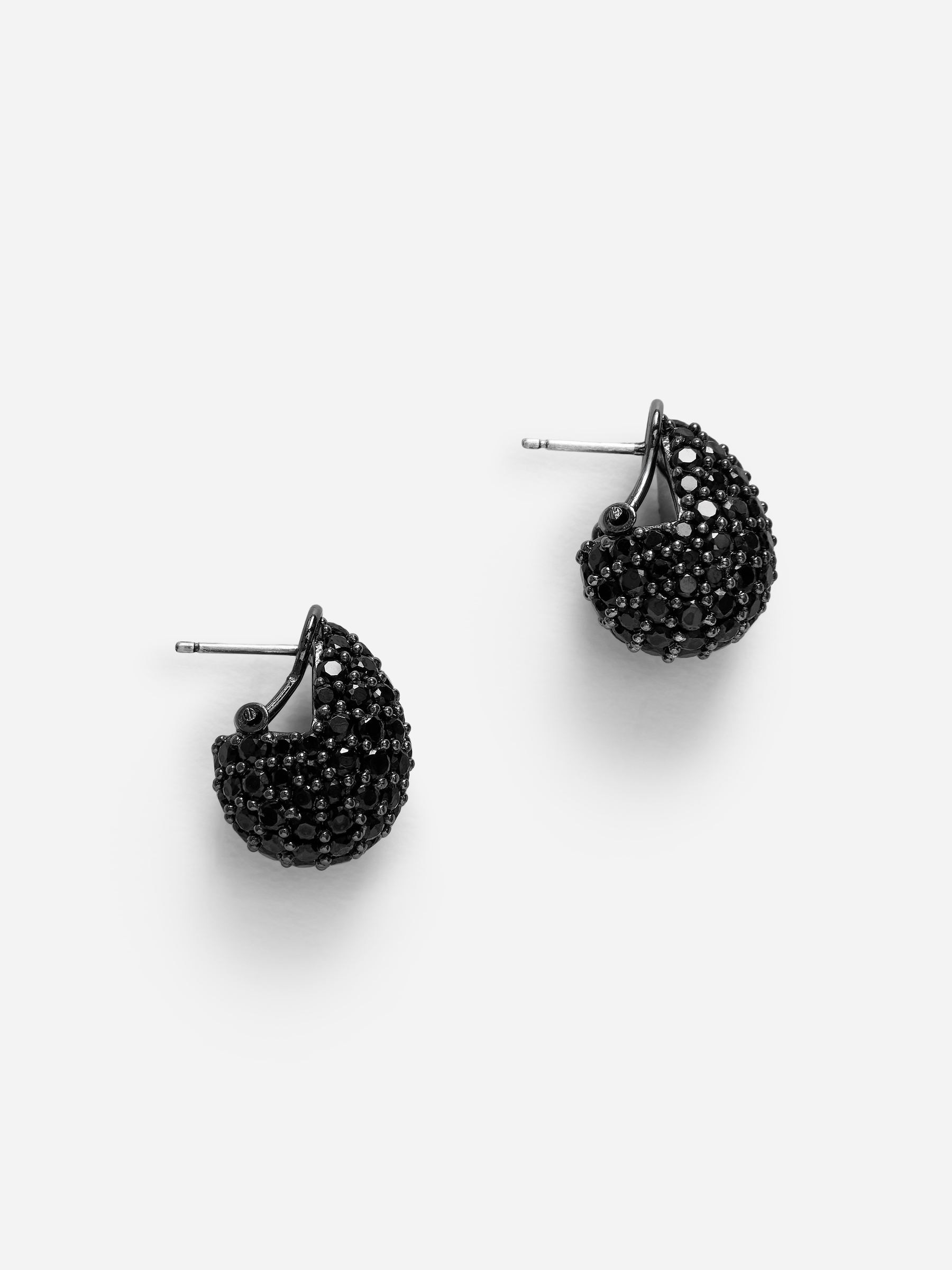 Drop-Shaped Rhinestone Earrings-#272627-17424
