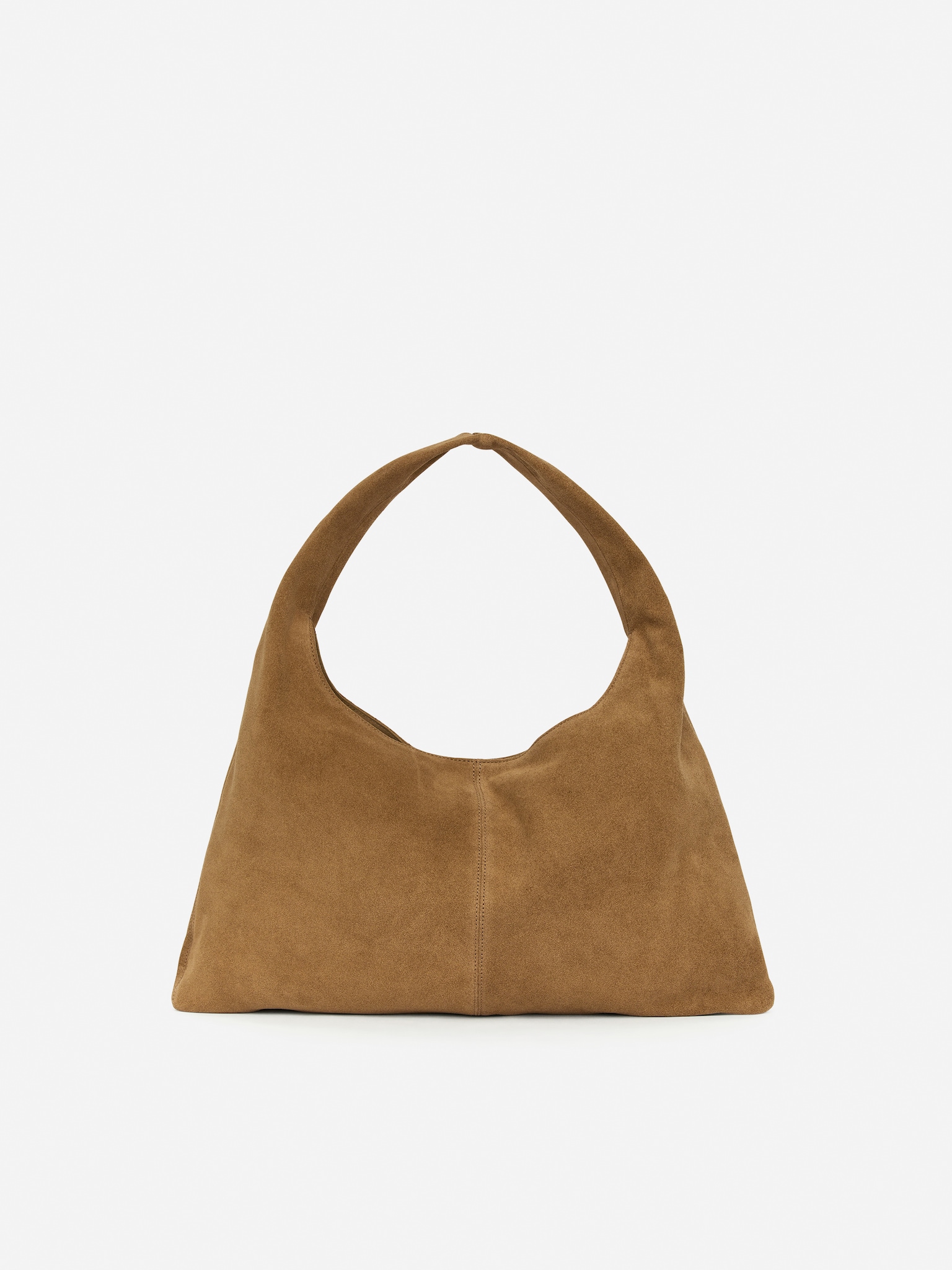 Suede Bag - Dark Beige