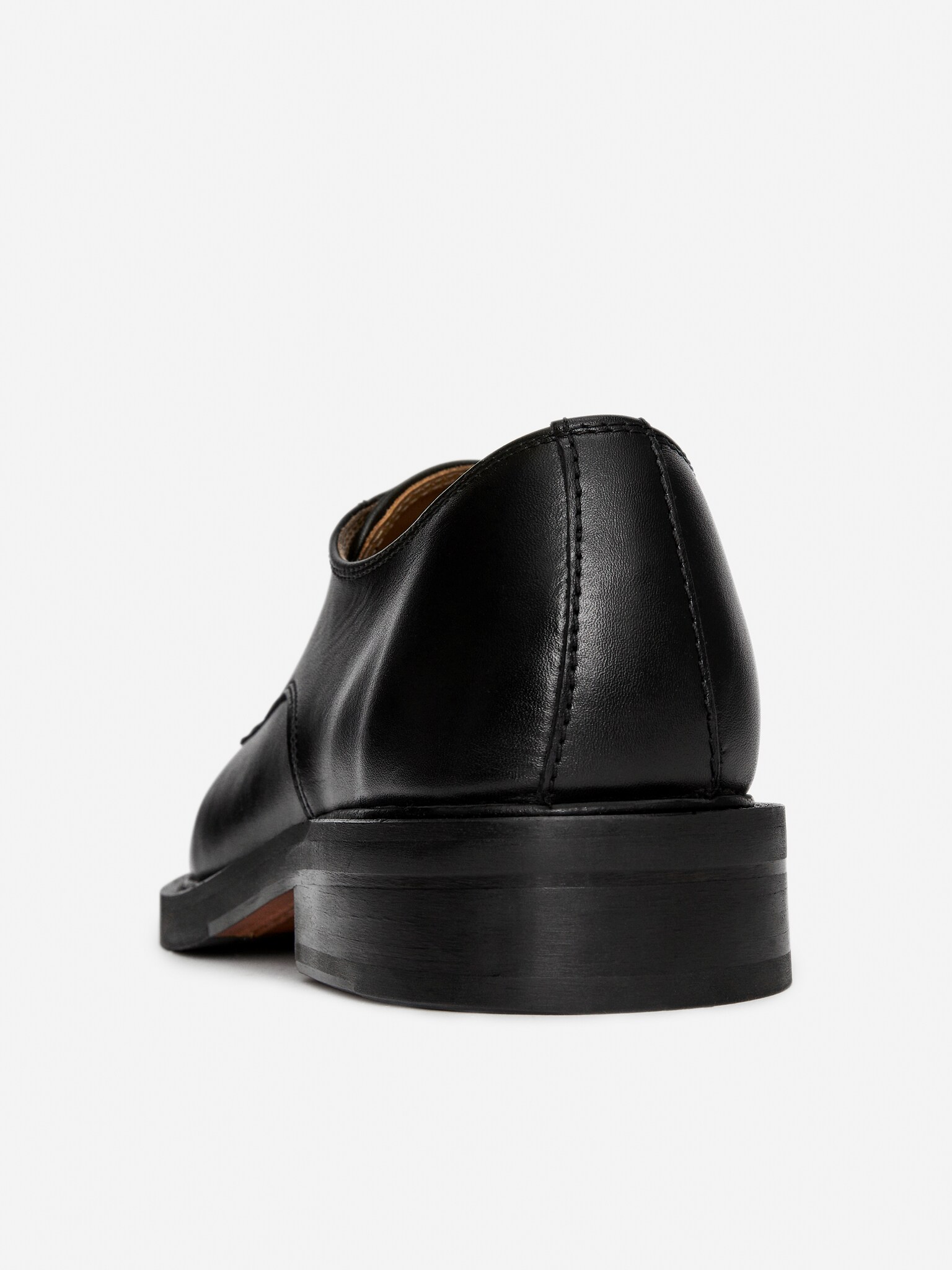 Derbys en cuir - Noir - 7