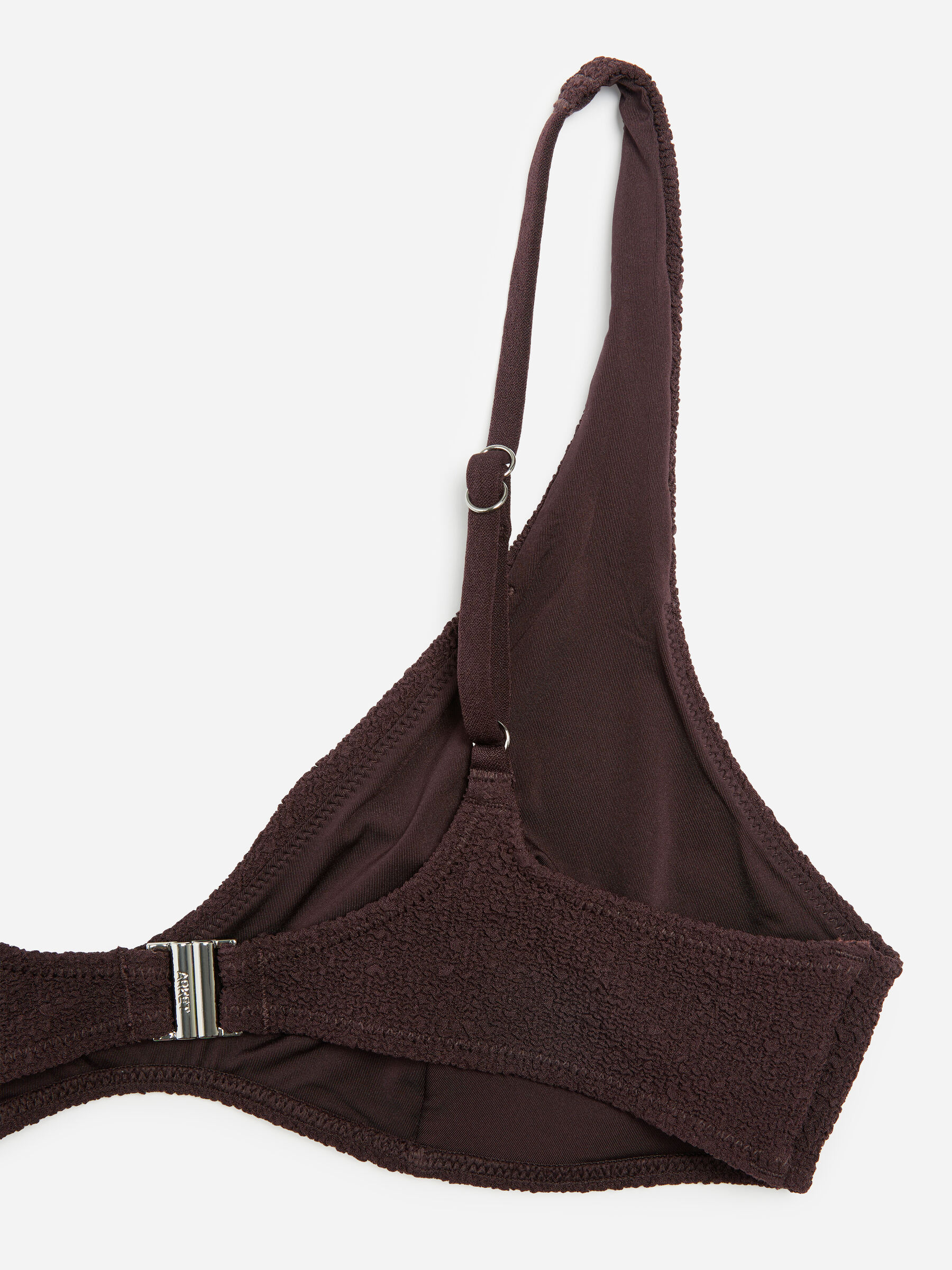 V-Neck Bikini Top - Brown - Women - StillMedia/DescriptiveDetail - 2