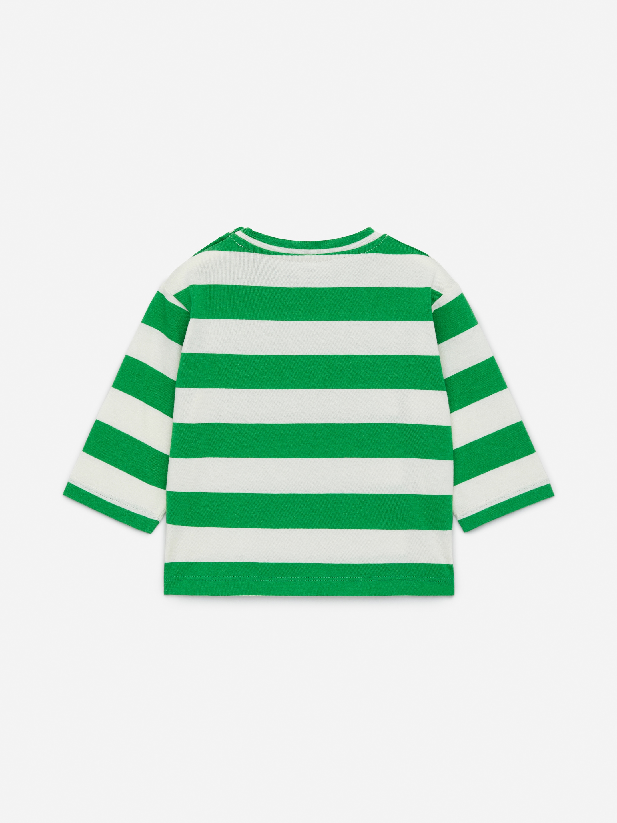Größeres Bild anzeigen: Langarm-Oberteil - Weiß/Grün - Kids | H&M AT 2
