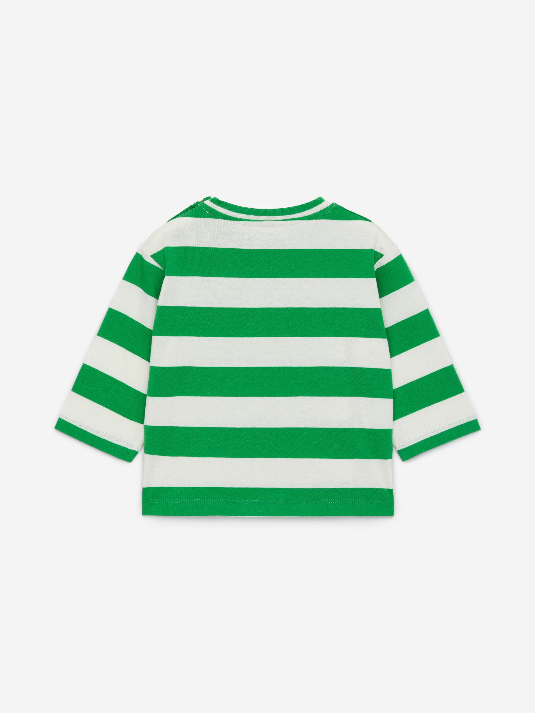 Langarm-Oberteil - Weiß/Grün - Regular Fit - Kinder - StillMedia/DescriptiveStillLife - 1