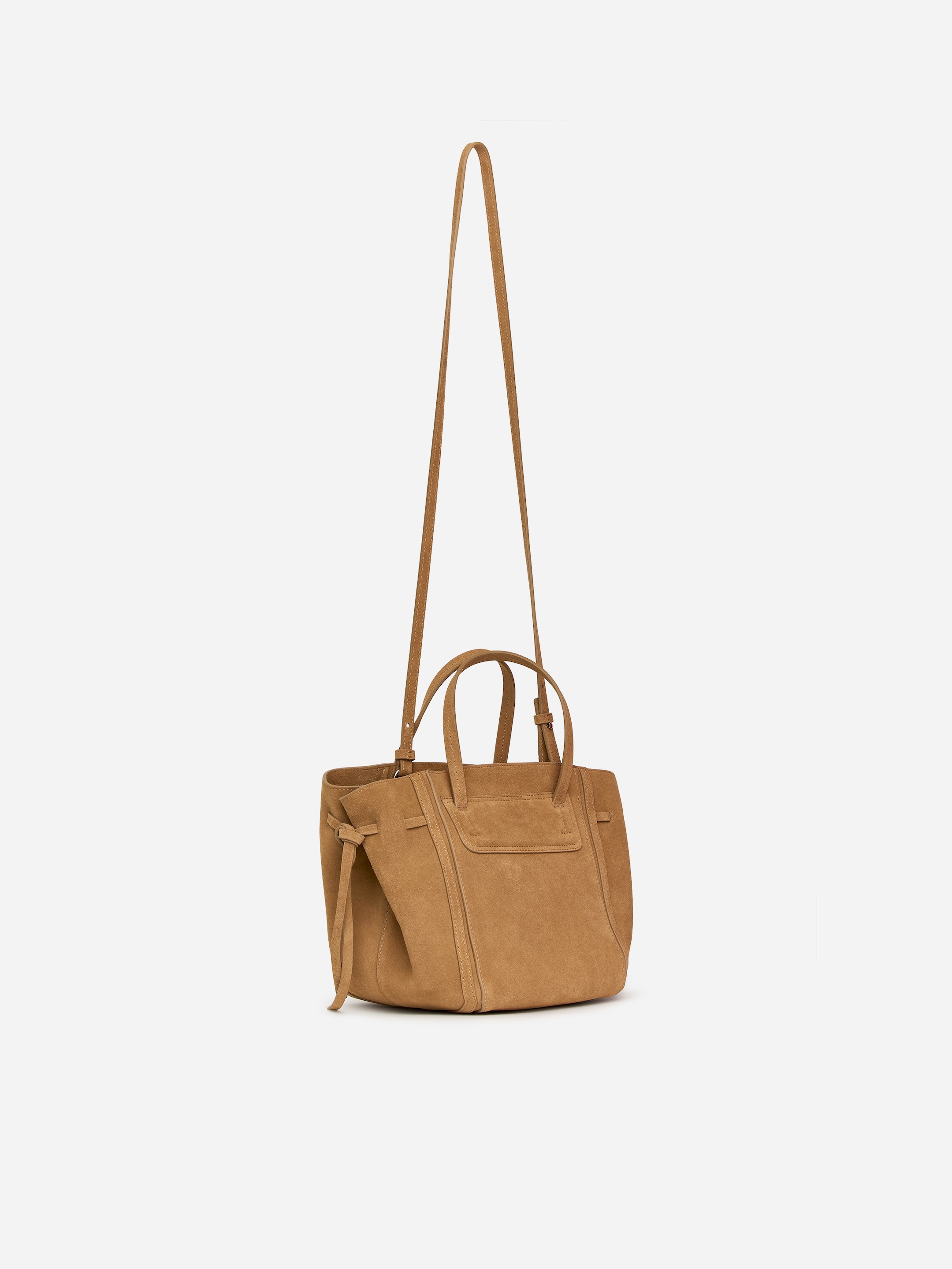 Bolso de piel estilo tote - Marrón - Women - StillMedia/DescriptiveStillLife - 4