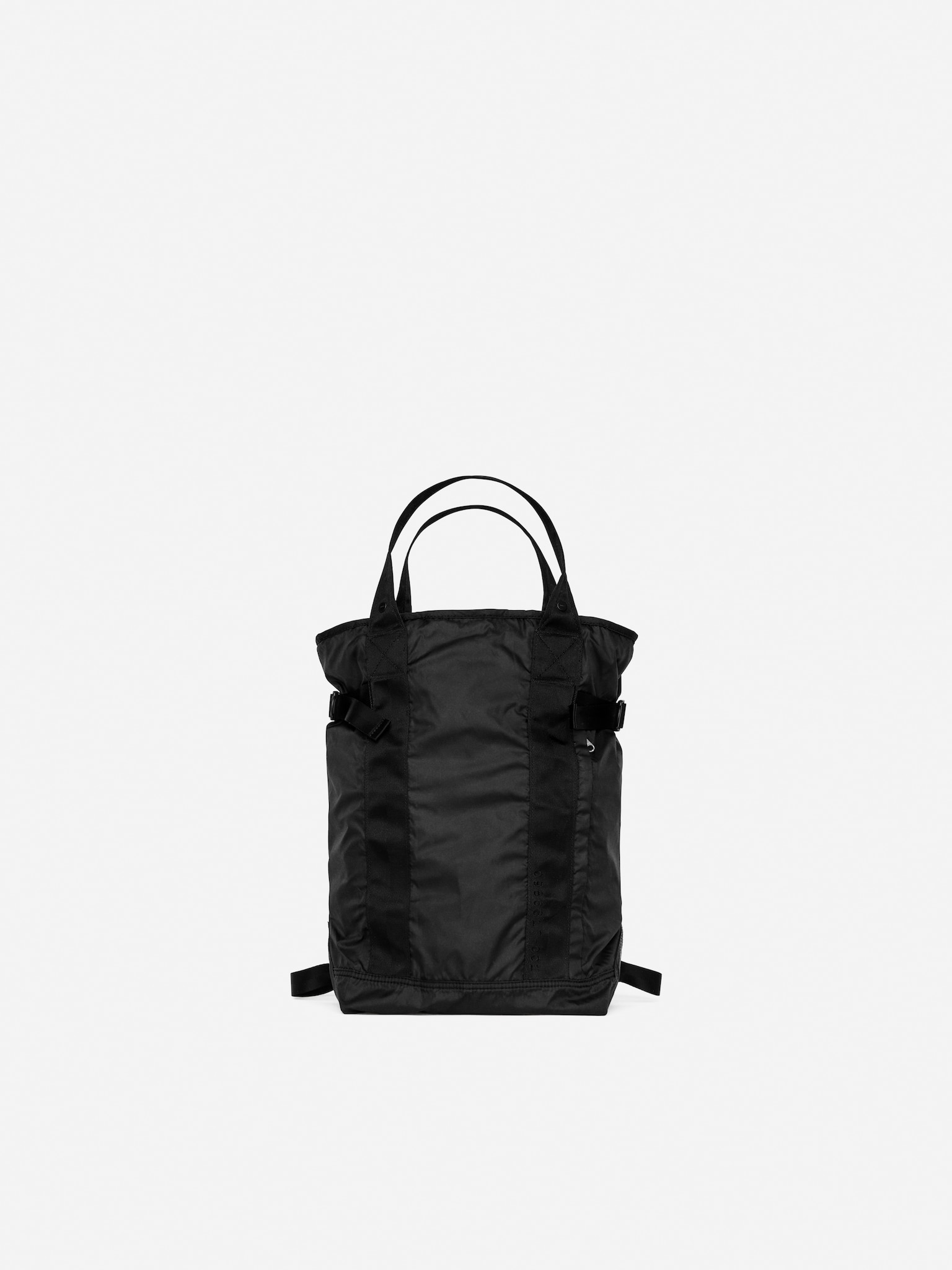 Verstaubarer 2-Wege-Rucksack - Schwarz