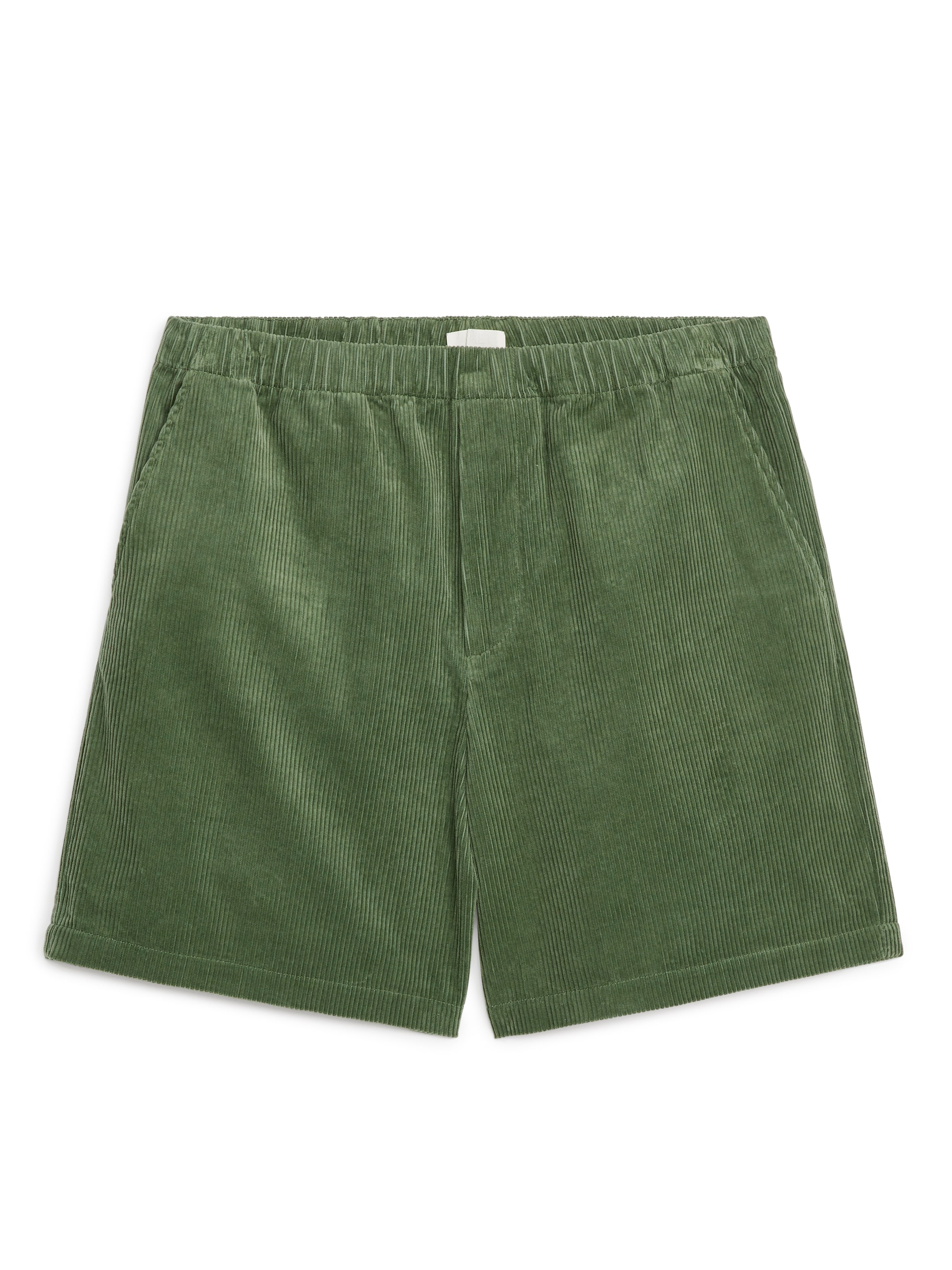 Größeres Bild ansehen: Cord-Shorts - Blassgrün - Men | H&M DE 1