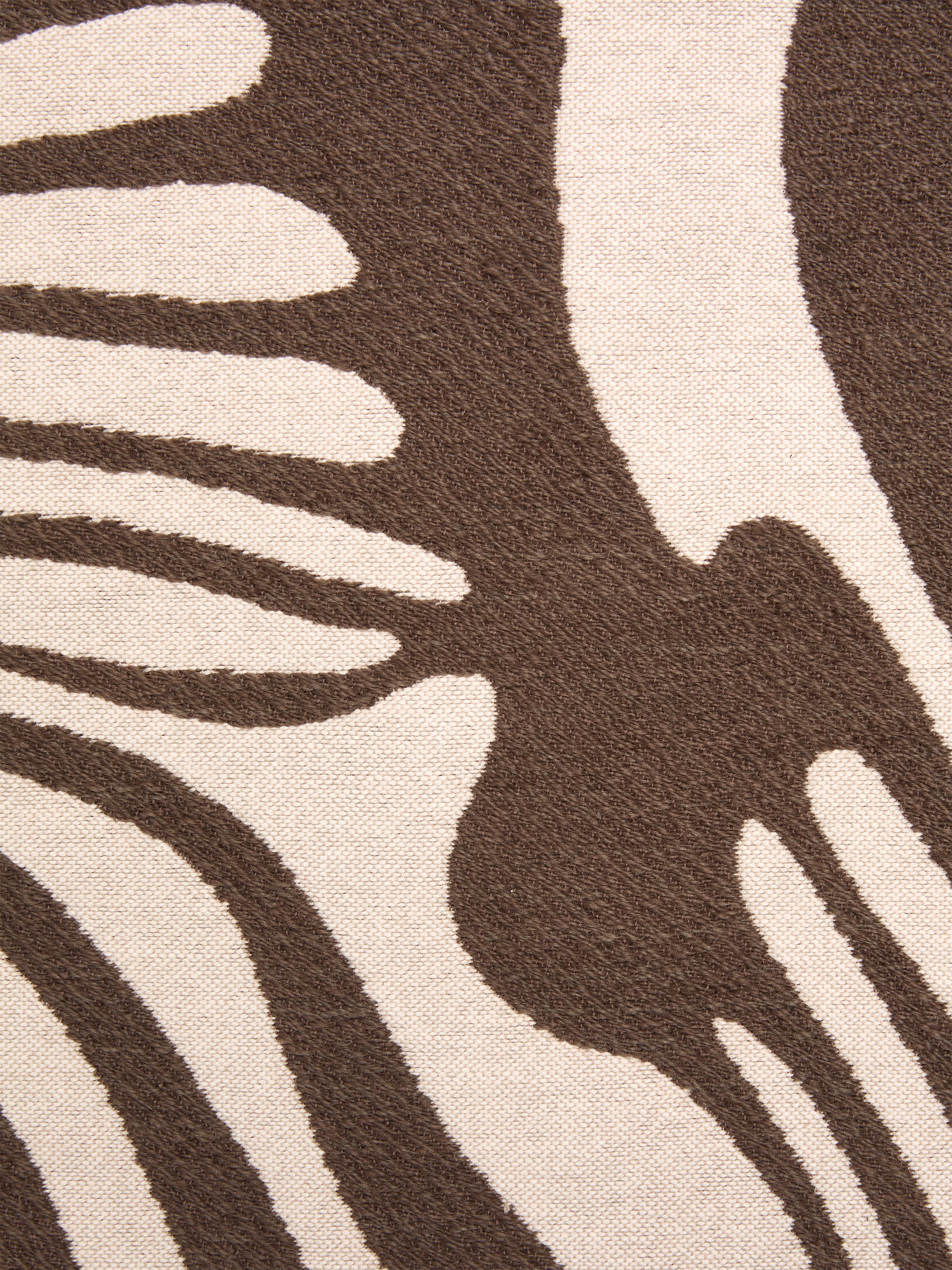 Cotton Wool Cushion Cover 50 x 50 cm - Dark Mole/White - Homeware - StillMedia/DescriptiveStillLife - 2