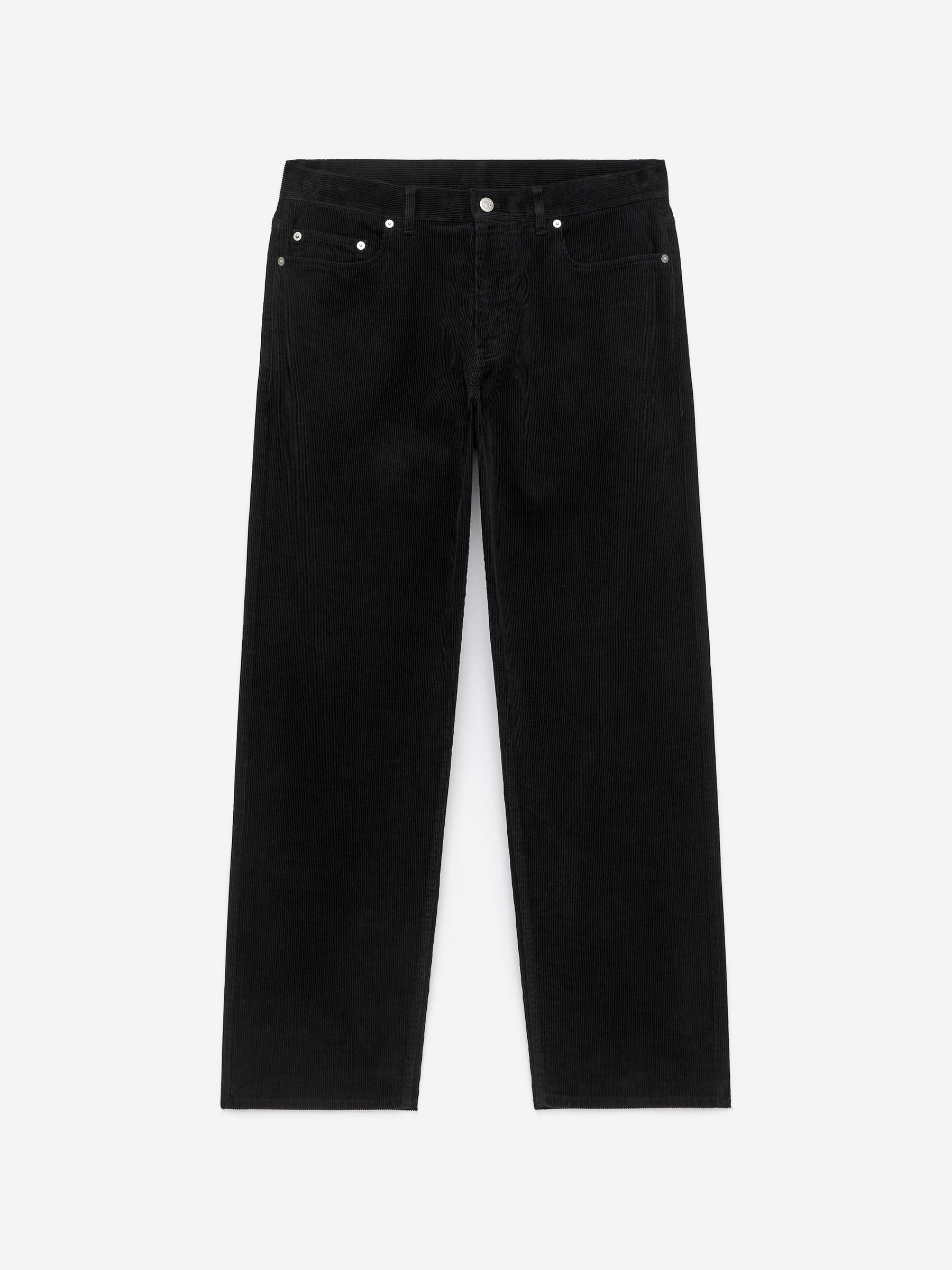 LOOSE Corduroy Trousers-#333538-16002