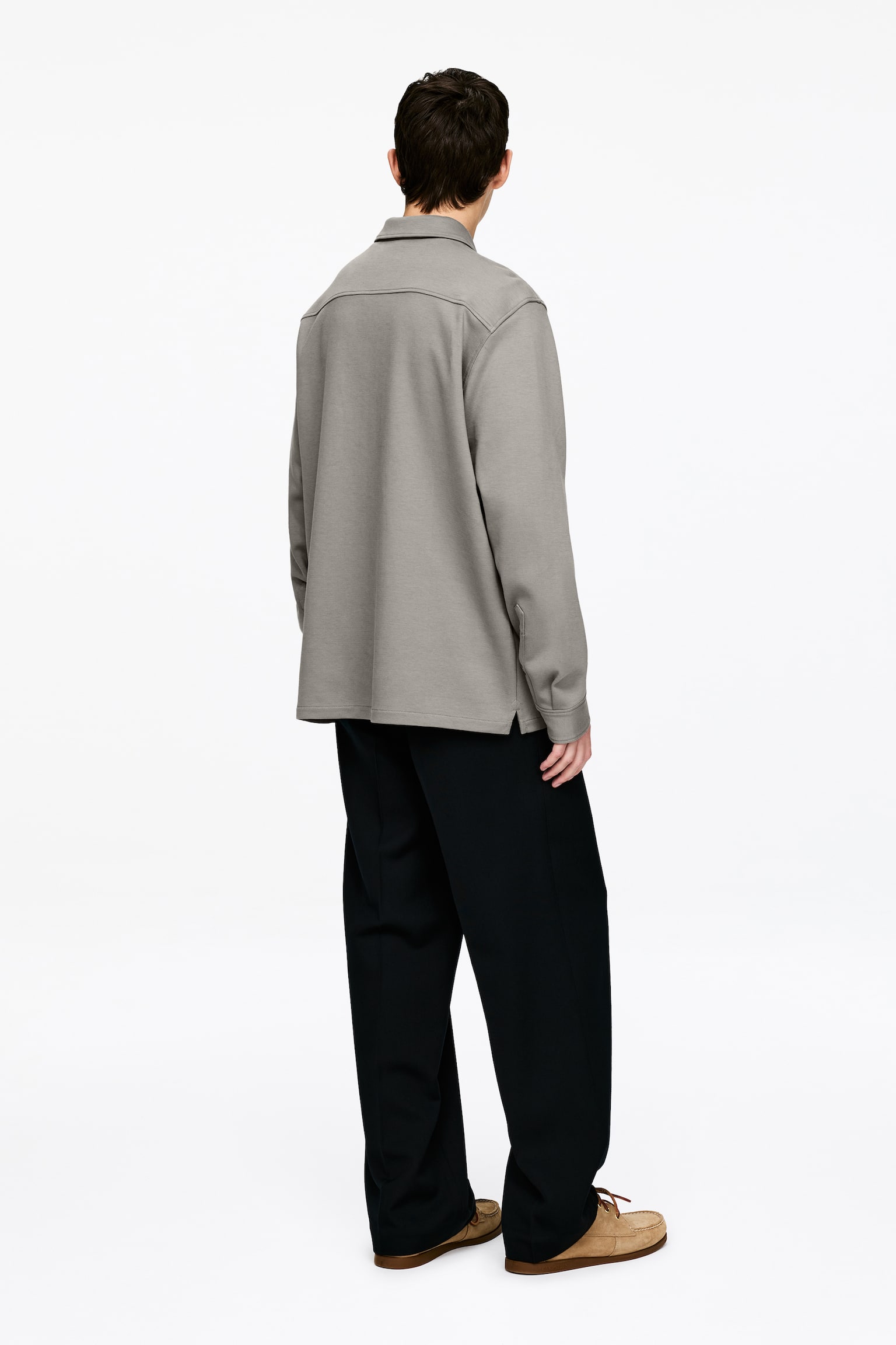 Overshirt - Mullvadsgrå/Mörkblå - 4