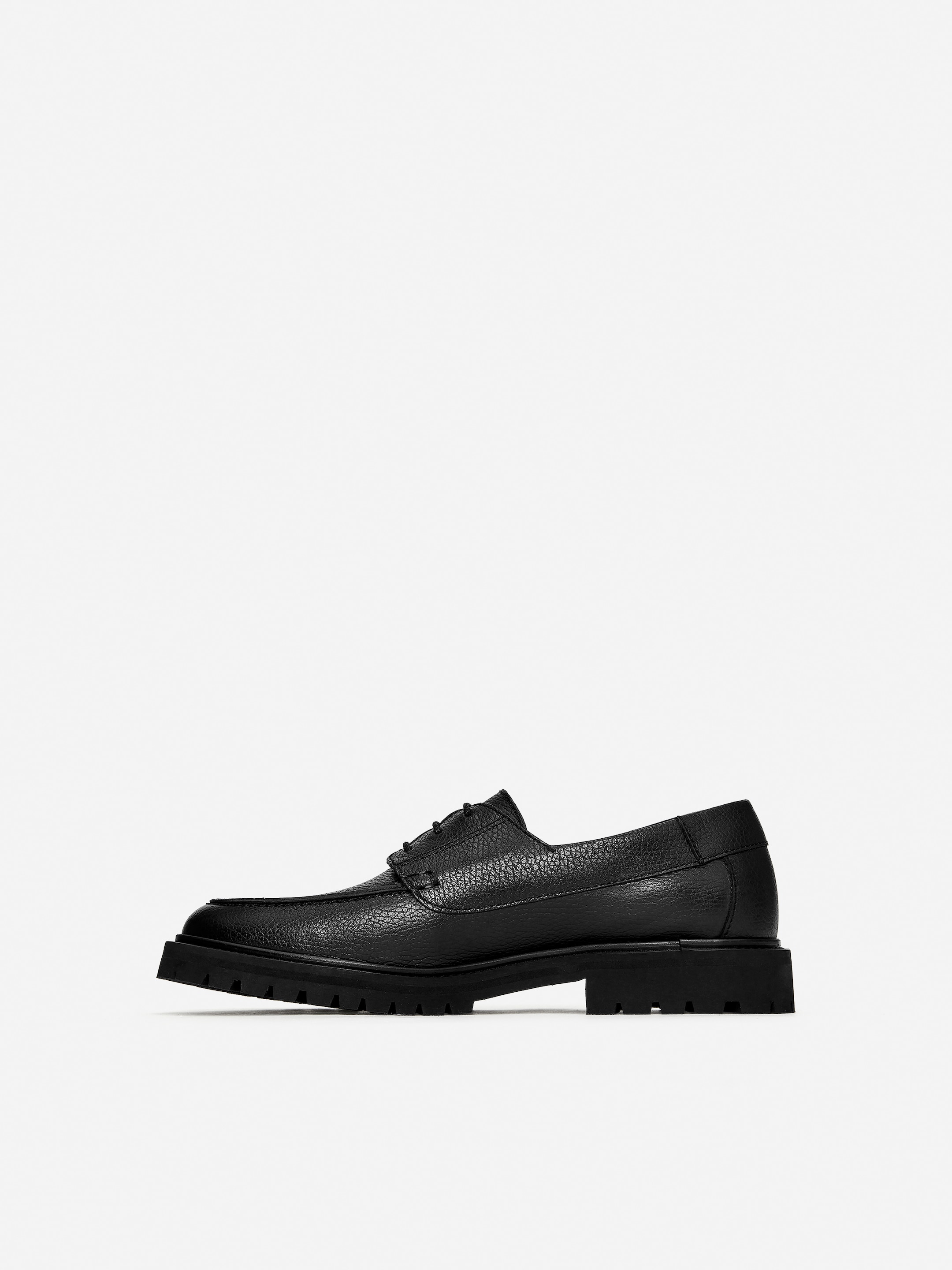 Bootsschuh aus Leder - Schwarz - Herren - StillMedia/DescriptiveStillLife - 4