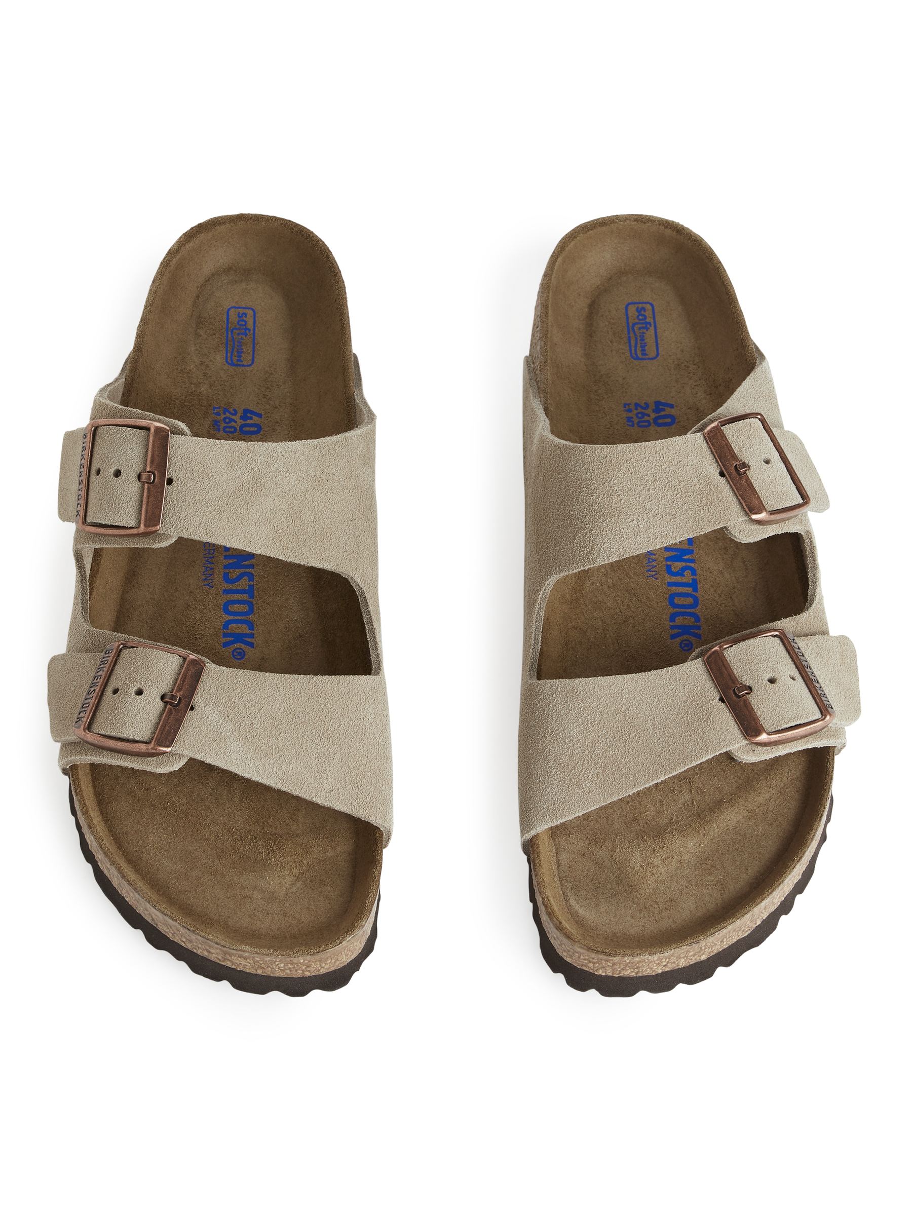 BIRKENSTOCK Arizona aus Velours - Hellbeige - Damen - StillMedia/DescriptiveStillLife - 3
