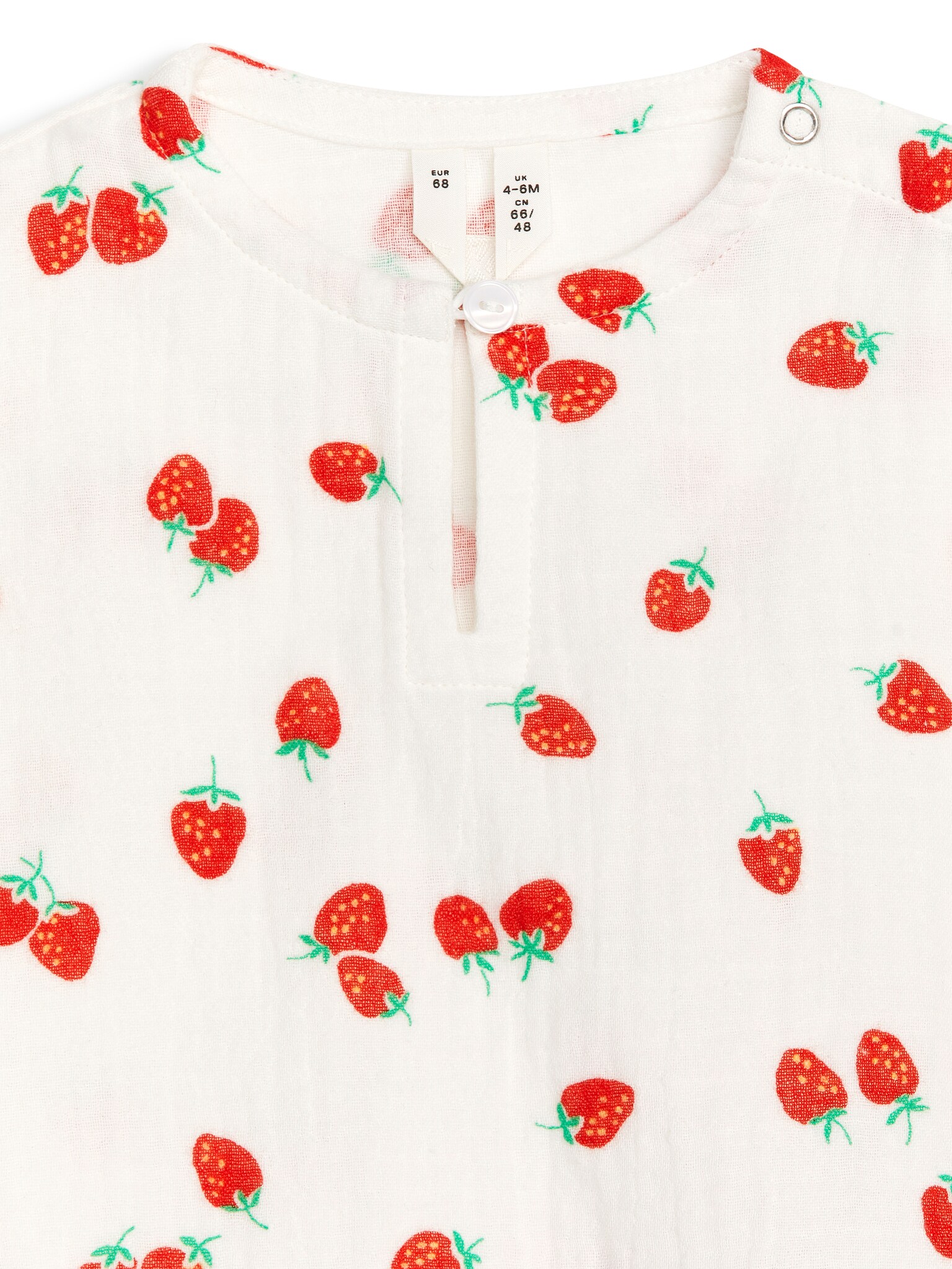 Cotton Muslin T-Shirt - White - 2