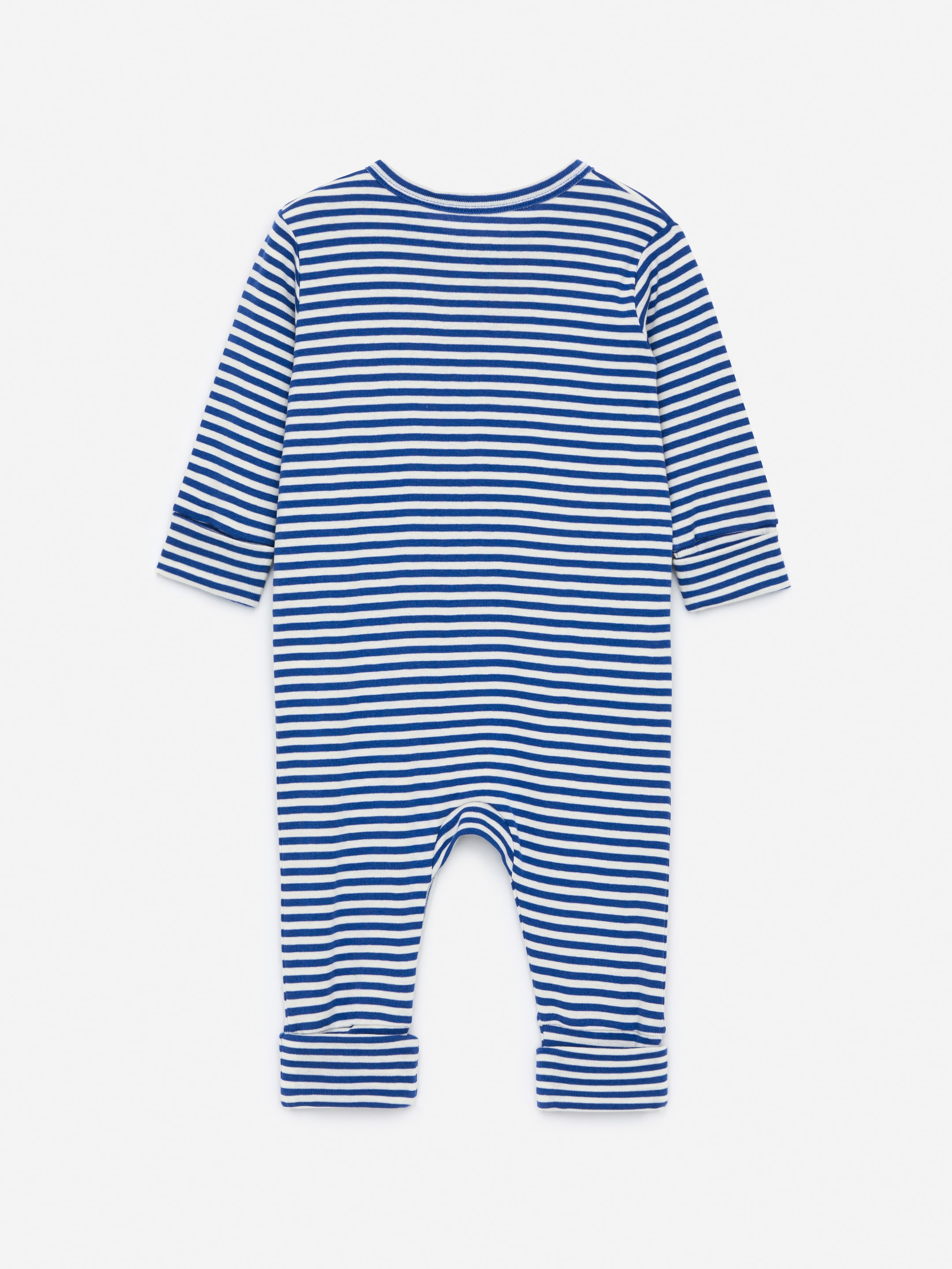 Pyjama aus Baumwolle - Blau/Weiß - Regular Fit - Kinder - StillMedia/DescriptiveStillLife - 1