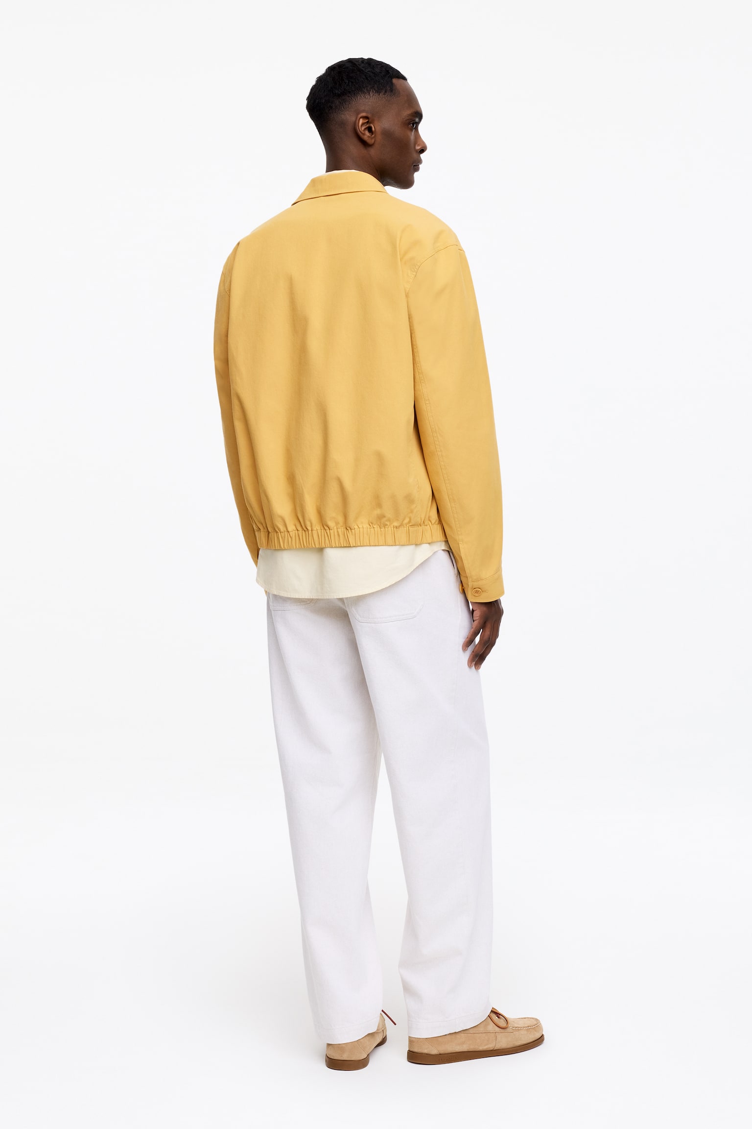 Blouson in cotone - Giallo - 7