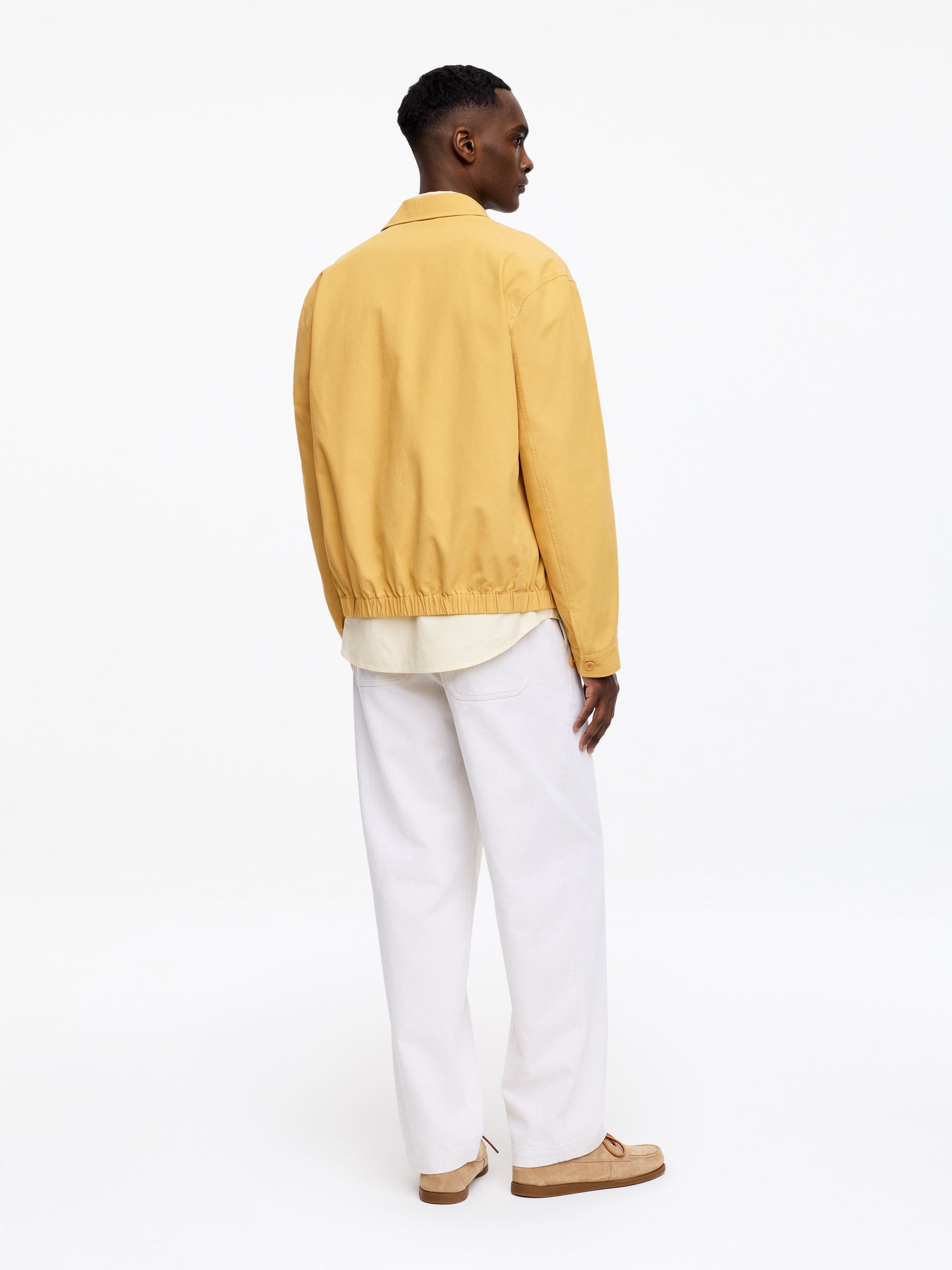 Cotton Blouson - Yellow - Regular fit - Men - StillMedia/Lookbook - 4