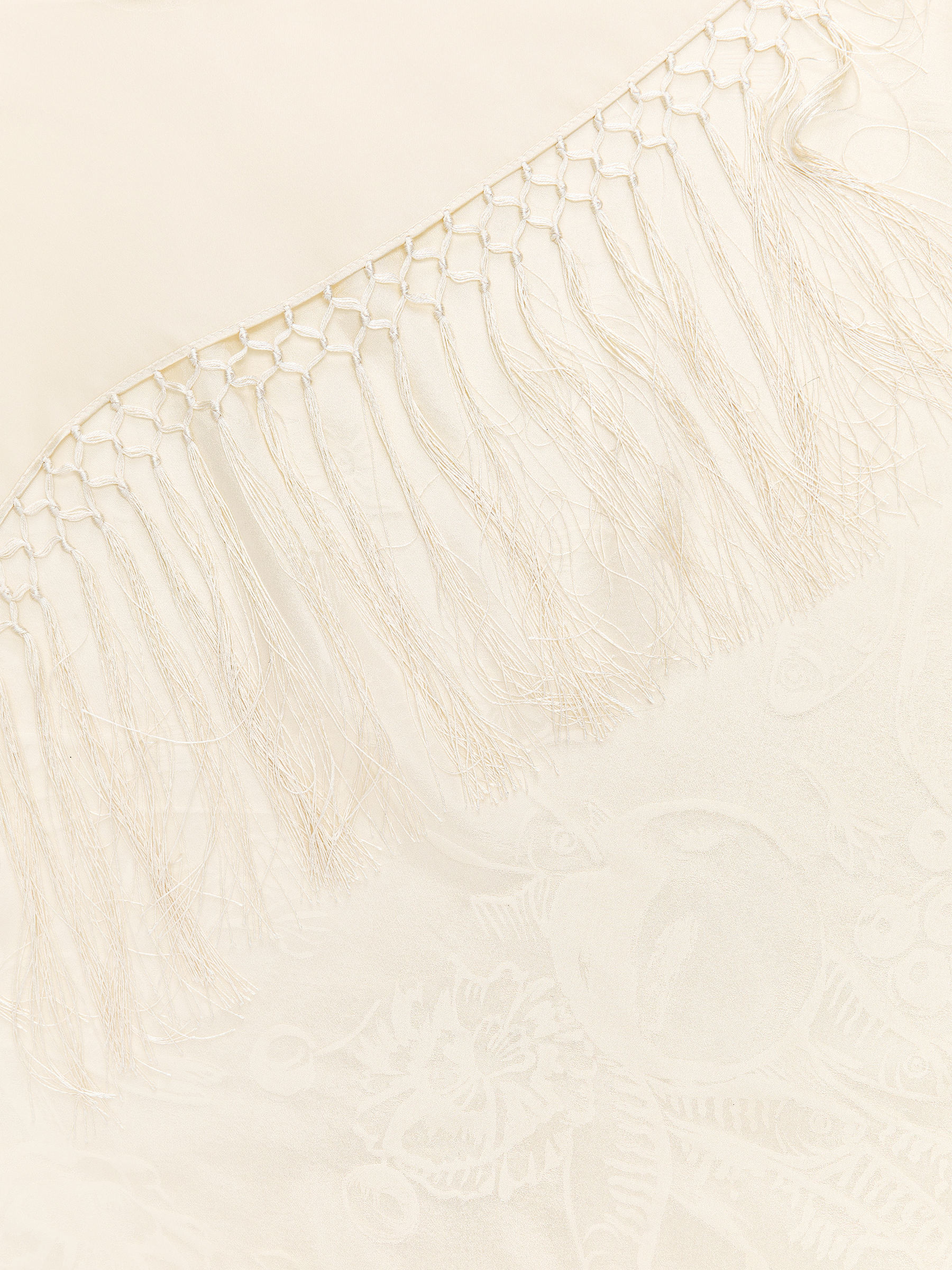 Silk Scarf - Beige - Women - StillMedia/DescriptiveDetail - 3