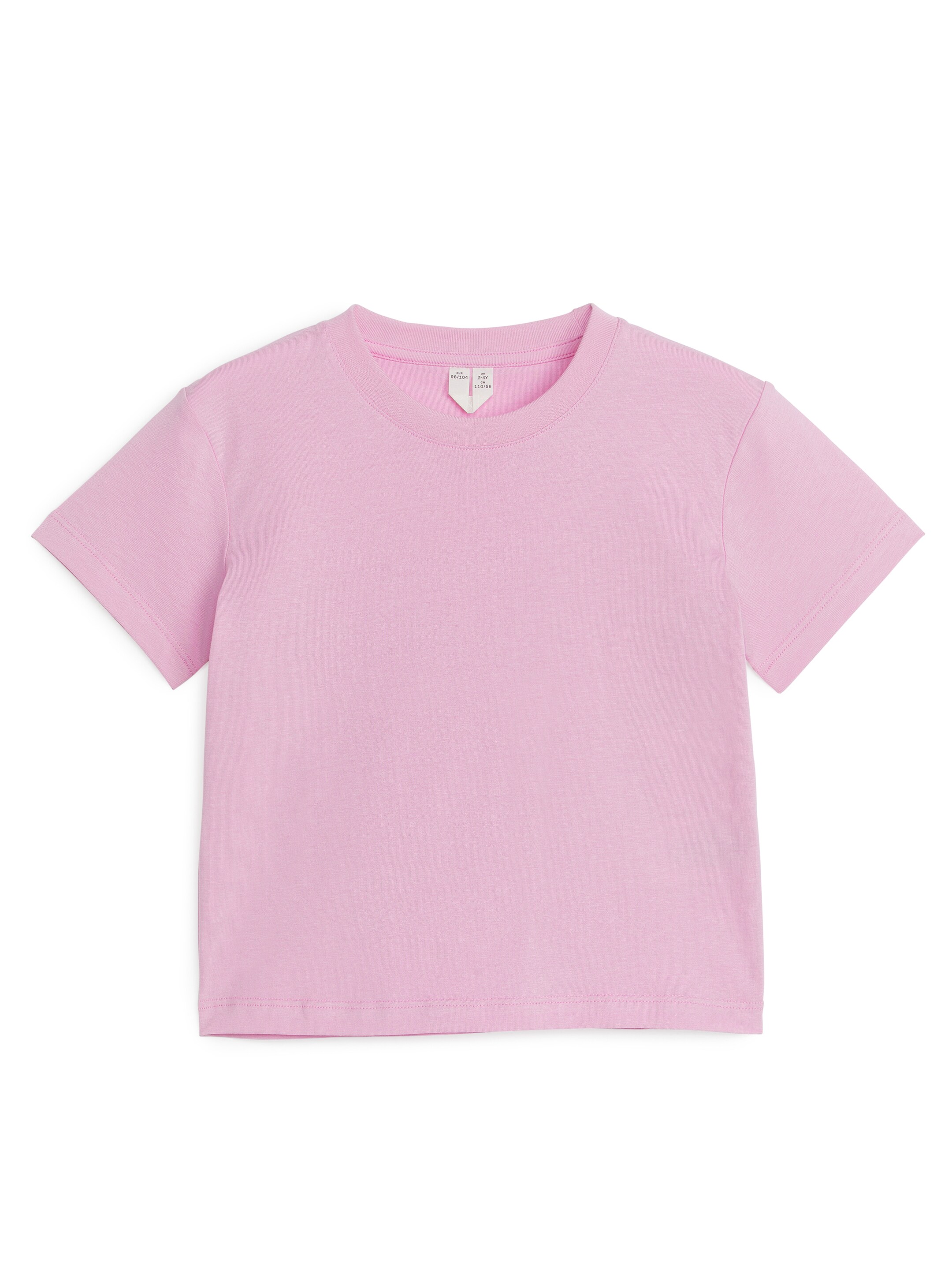 Crew-Neck T-Shirt Set of 3 - Pink/Purple/Off White - Regular fit - Children - StillMedia/DescriptiveStillLife - 3