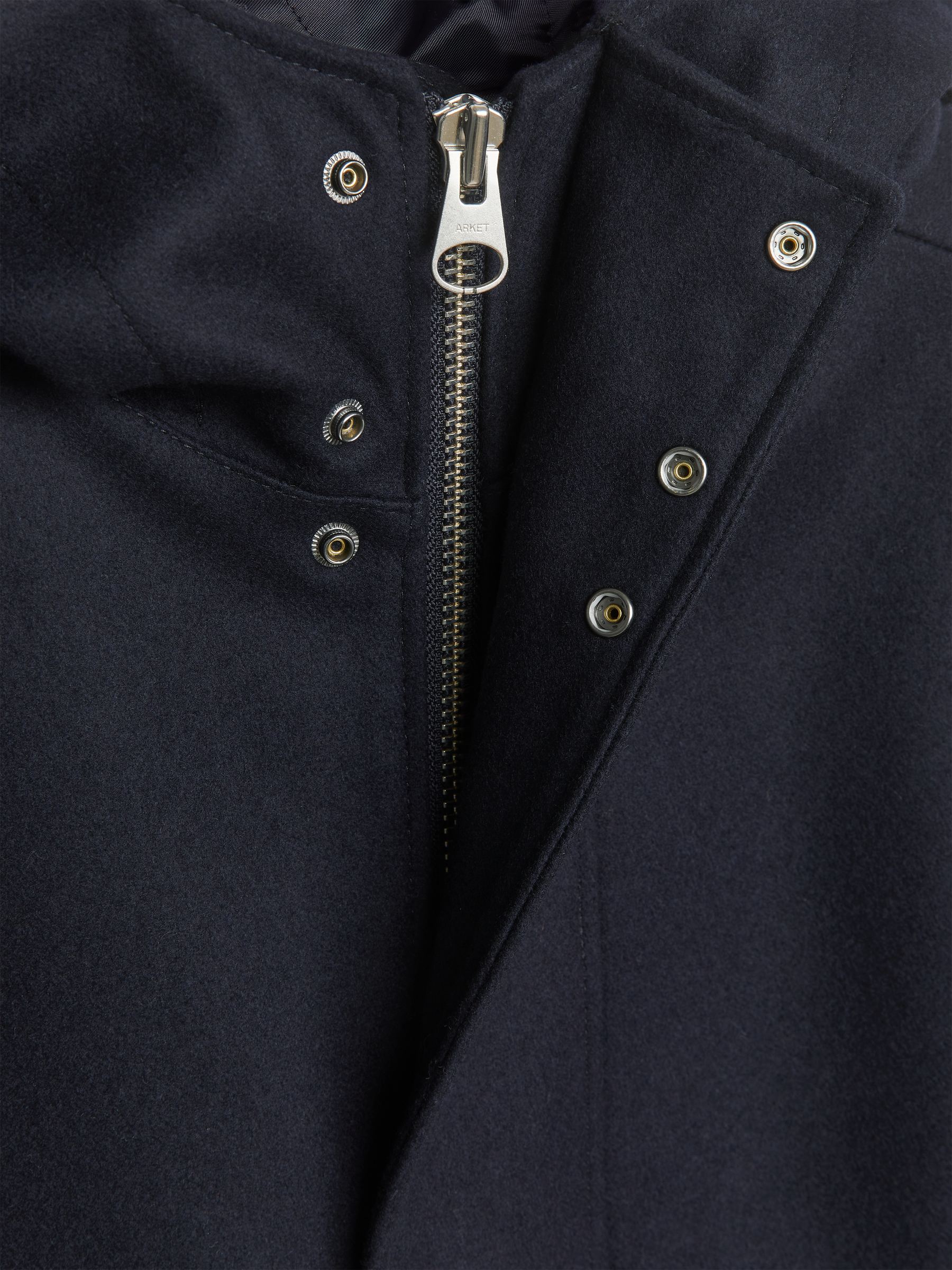 Wollparka - Dunkelblau - Relaxed Fit - Herren - StillMedia/DescriptiveStillLife - 2