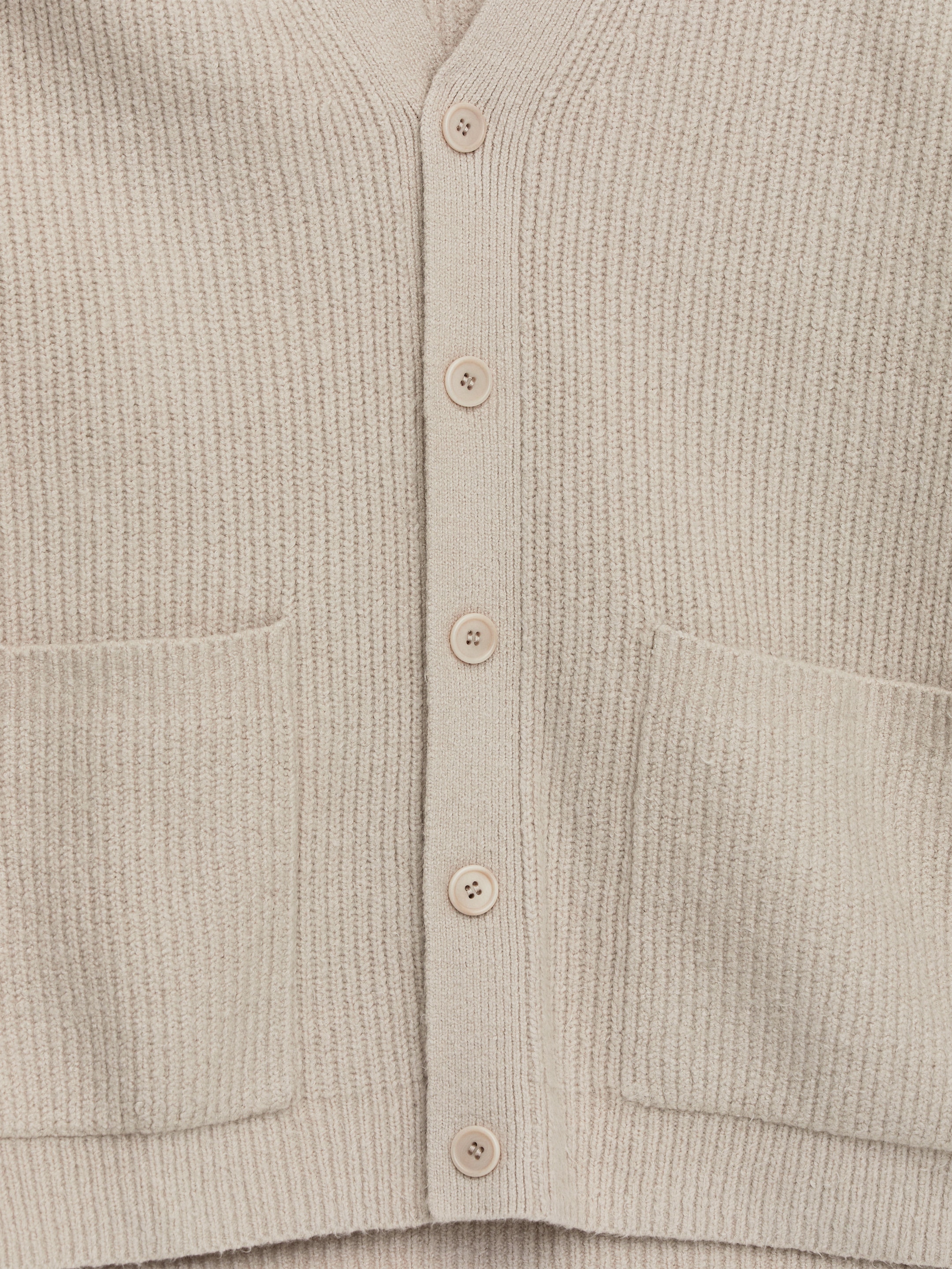 V-Neck Cardigan - Light Mole - Regular fit - Men - StillMedia/DescriptiveDetail - 1