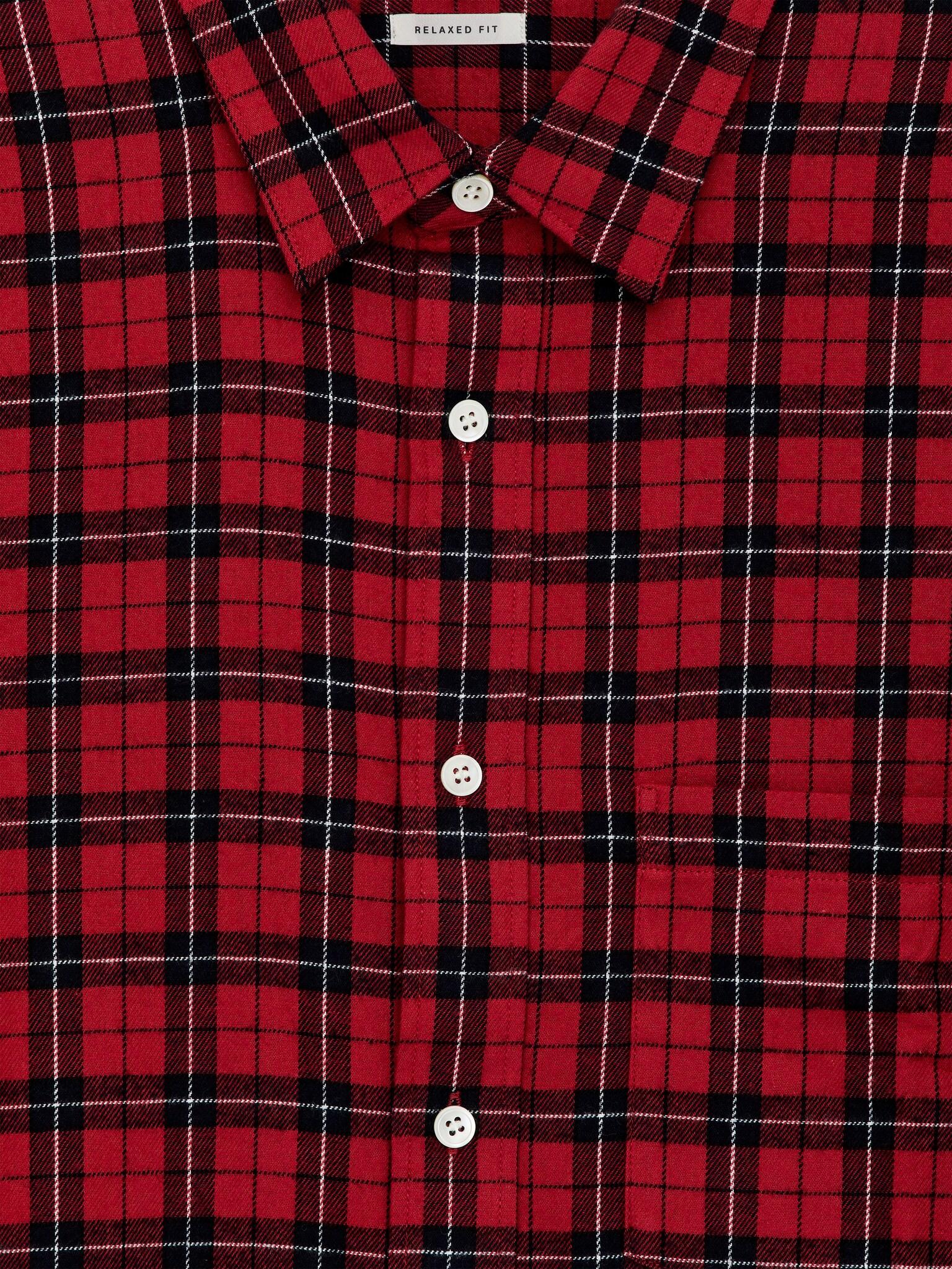 Chemise en flanelle - Rouge/Noir/Gris chiné/Bleu foncé/Beige/Multicolore - 3