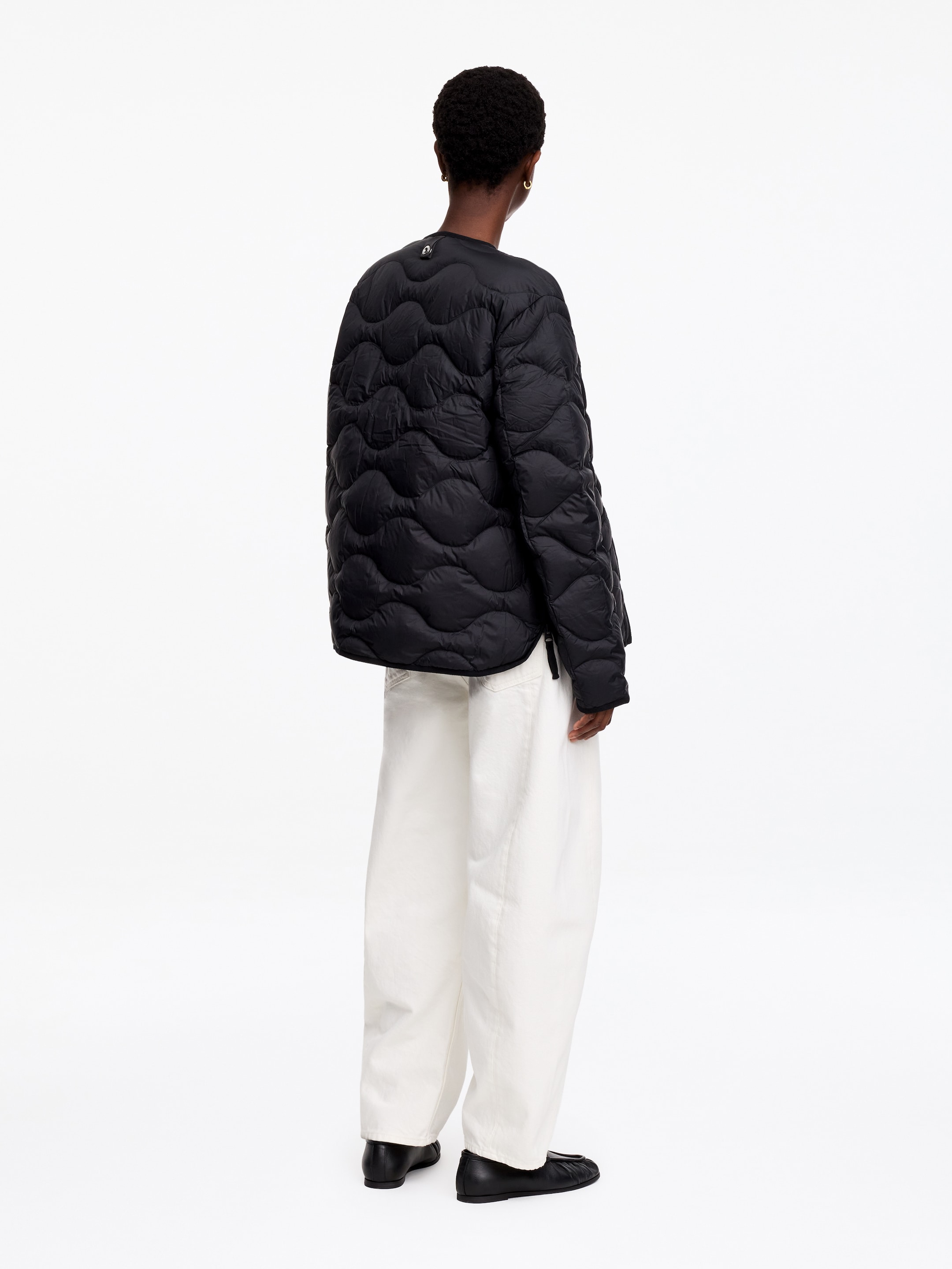 Re:Down Quilted Liner Jacket - Black - Regular fit - women - StillMedia/Lookbook - 3