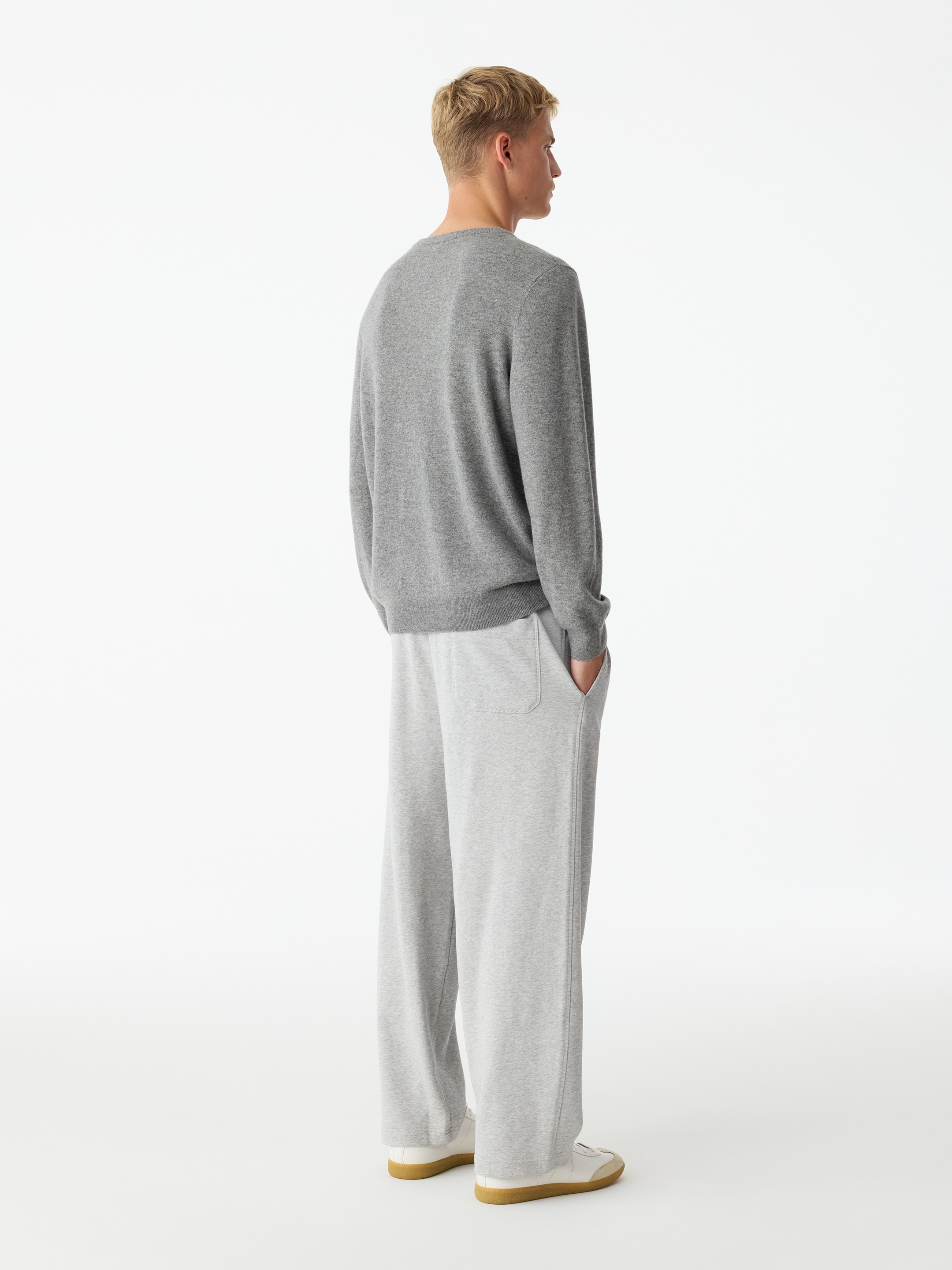Camiseta Henley de cachemir - Gris - Corte estándar - men - StillMedia/Lookbook - 2