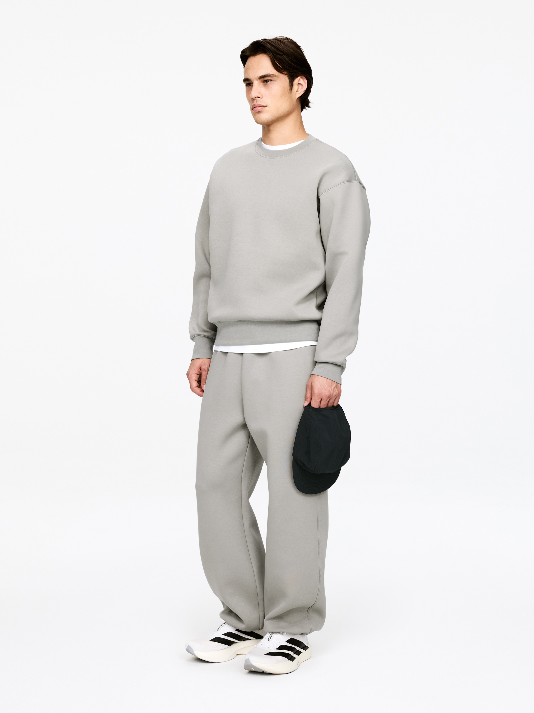 ARKET ACTIVE Sweatshirt - Grey - Loose fit - Men - StillMedia/Lookbook - 5