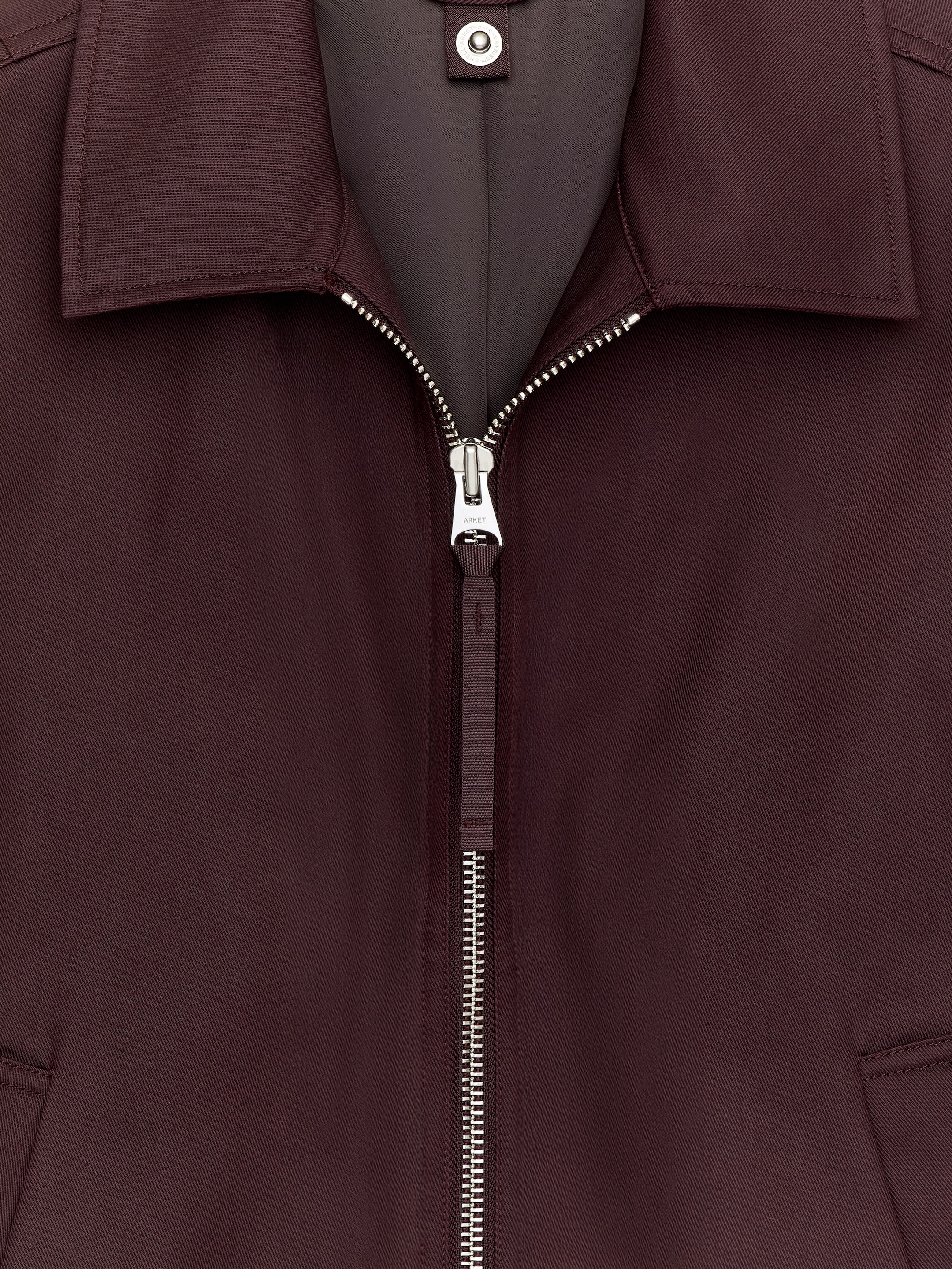 Drizzler Cotton Jacket - Brown - Regular fit - Men - StillMedia/DescriptiveDetail - 1