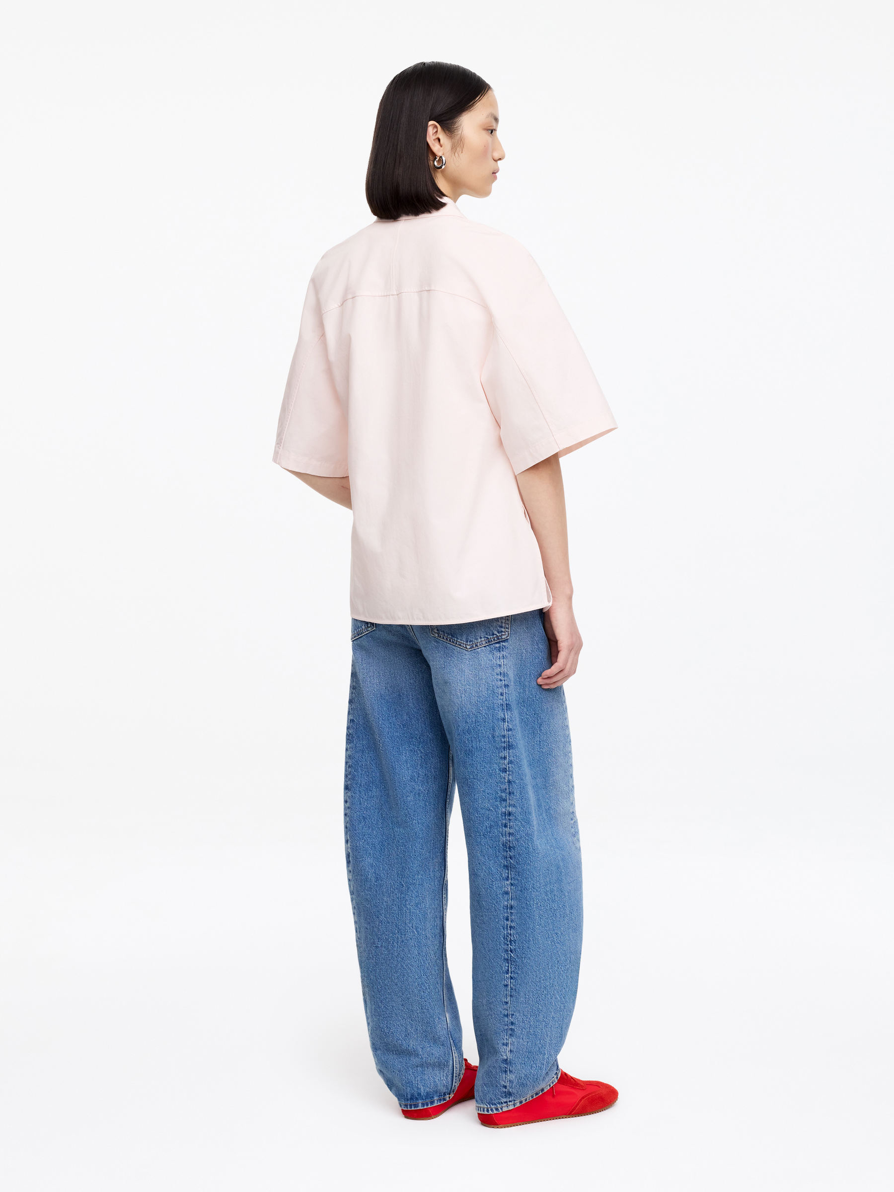 Chemise à manches courtes - Rose - Regular fit - Femme - StillMedia/Lookbook - 7