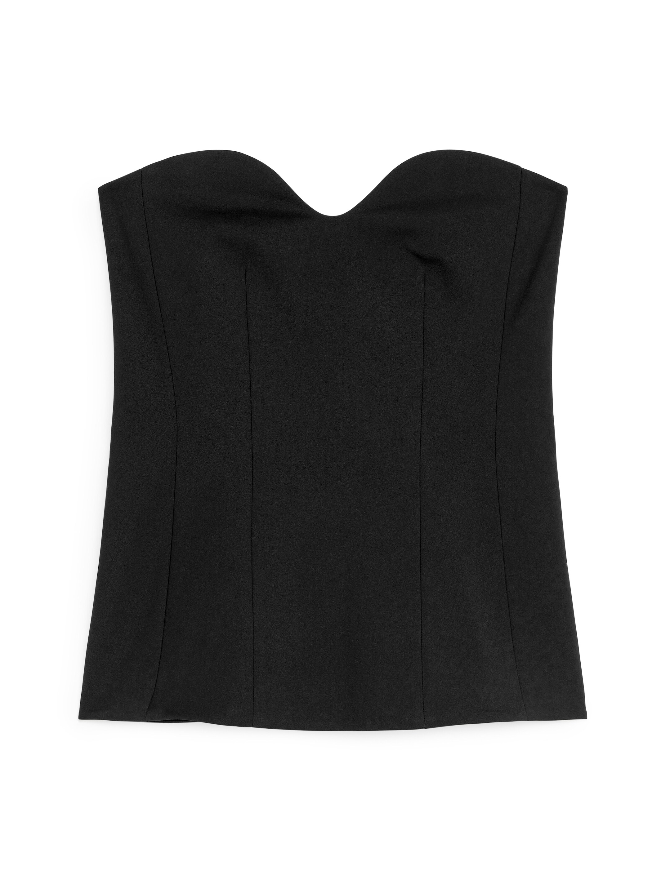 Zobacz większy obraz: Elegancki gorset - Czarny - ONA | H&M PL 1