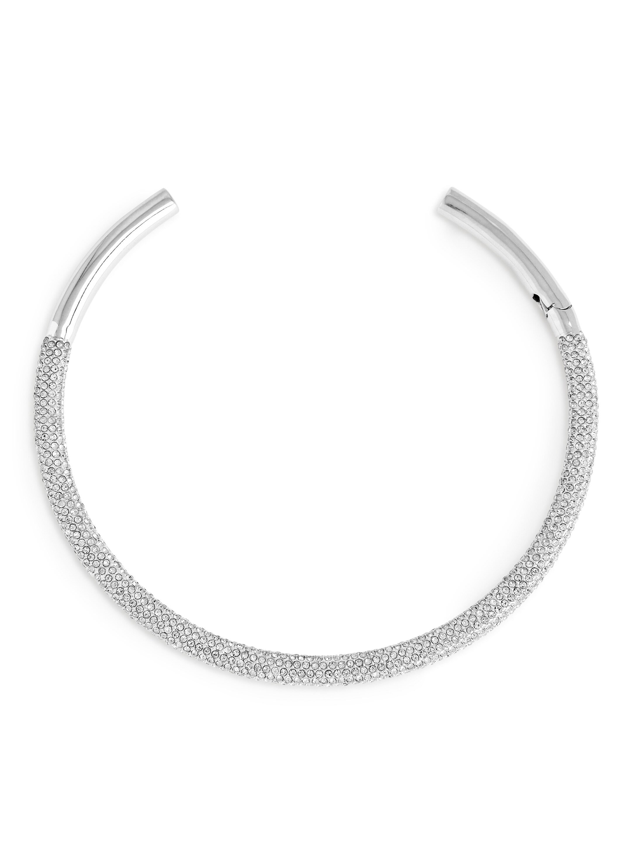 Halsspange mit Strass - Silber - Damen - StillMedia/DescriptiveStillLife - 1