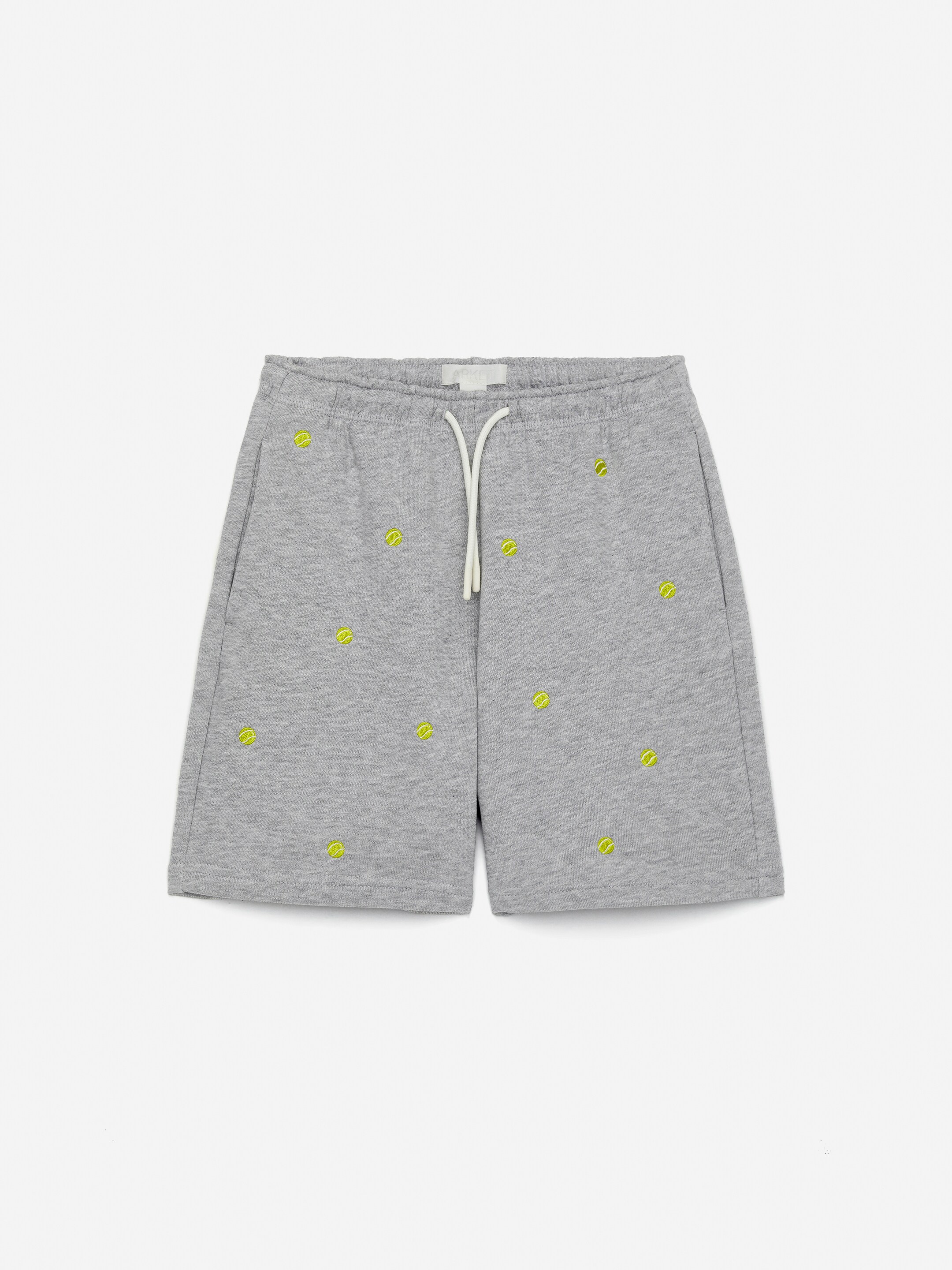 Sweatshorts mit Stickerei - Grau/Tennisbälle - Relaxed Fit - Kinder - StillMedia/DescriptiveStillLife - 2