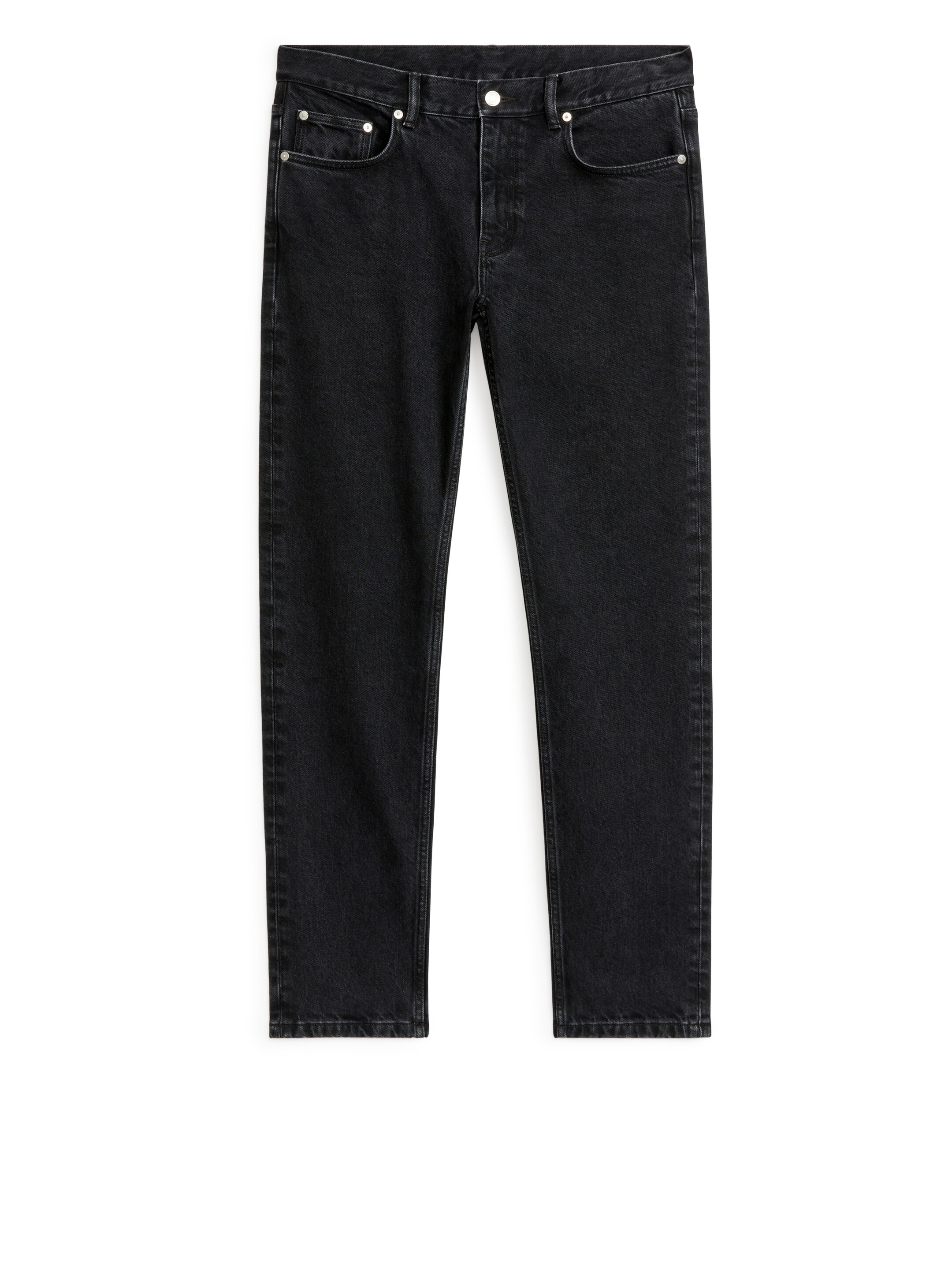 Vis større bilde: BIRCH slanke stretchjeans - Mørkegrå - HERRE | H&M NO 4