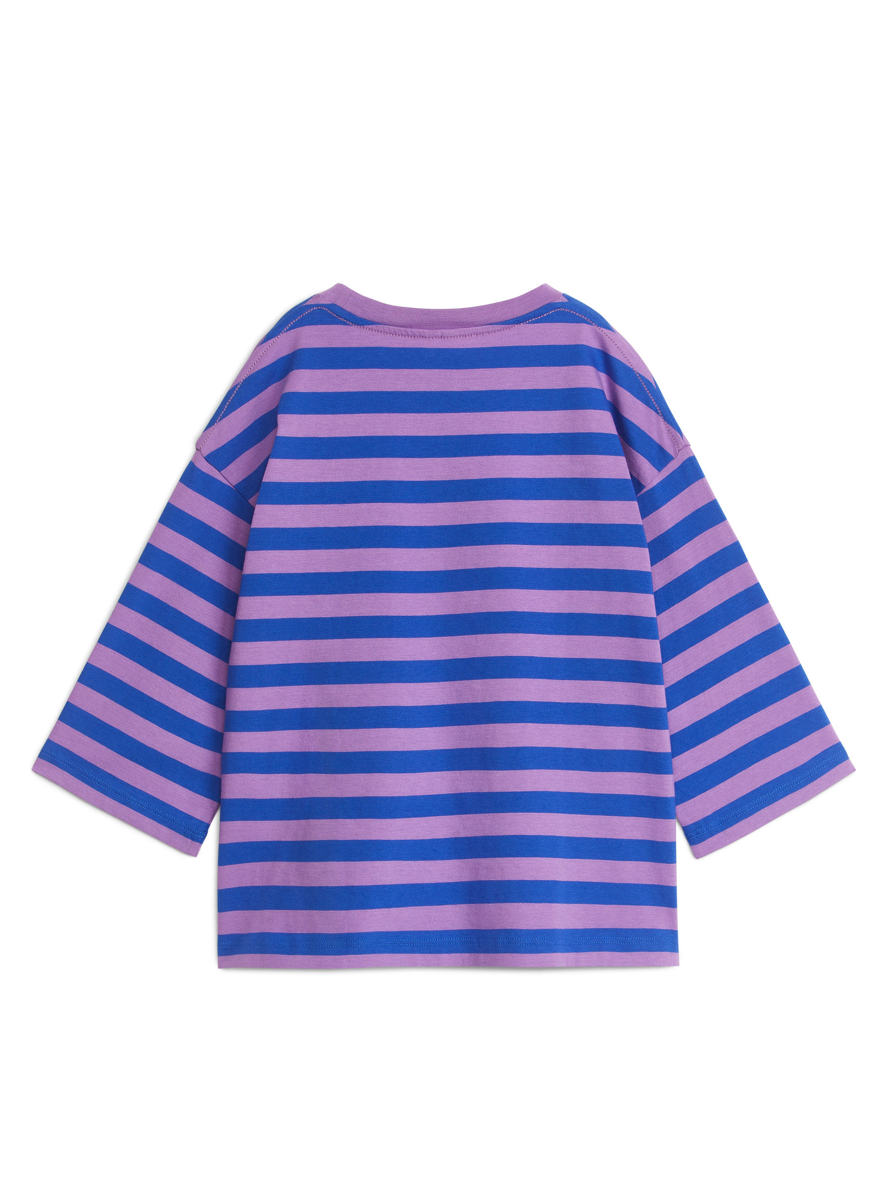 Oversize-T-Shirt mit langen Ärmeln - Lila/Blau - Oversize - Kinder - StillMedia/DescriptiveStillLife - 1