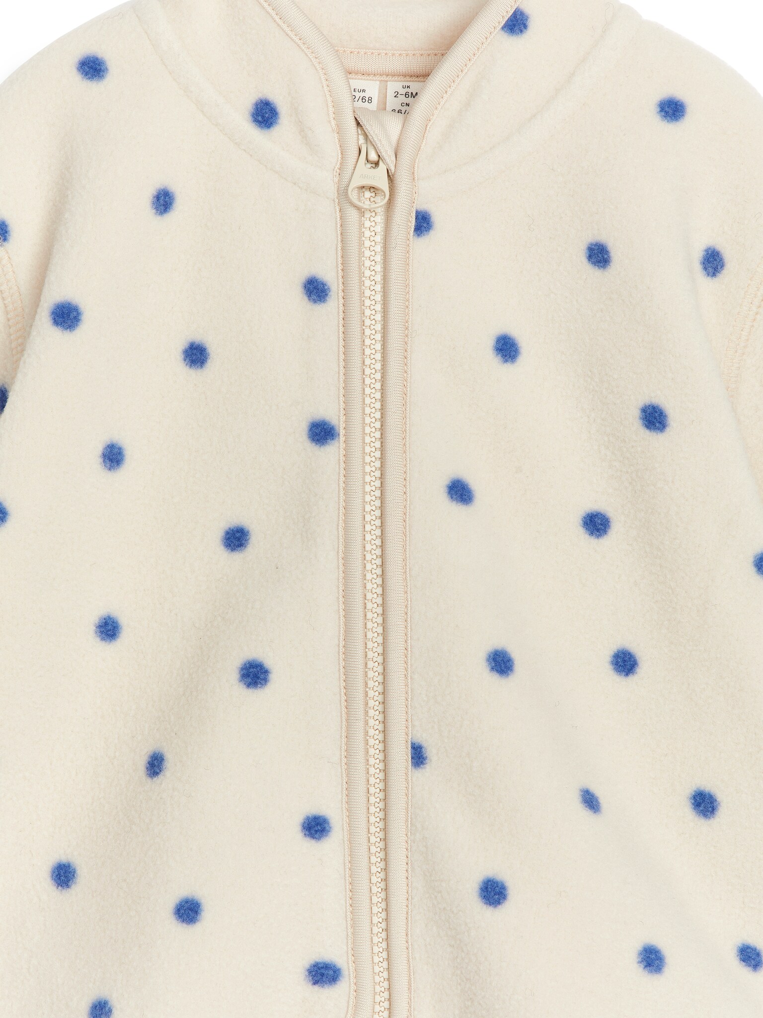 Fleecejacke - Weiß - 2