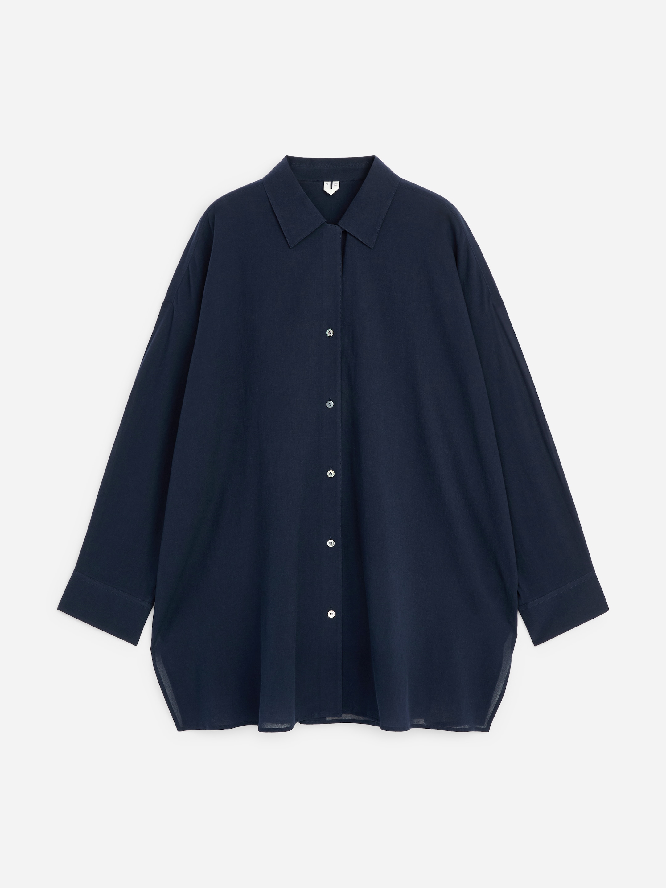 Camisa alargada - Azul marino - Corte estándar - Women - StillMedia/DescriptiveStillLife - 1