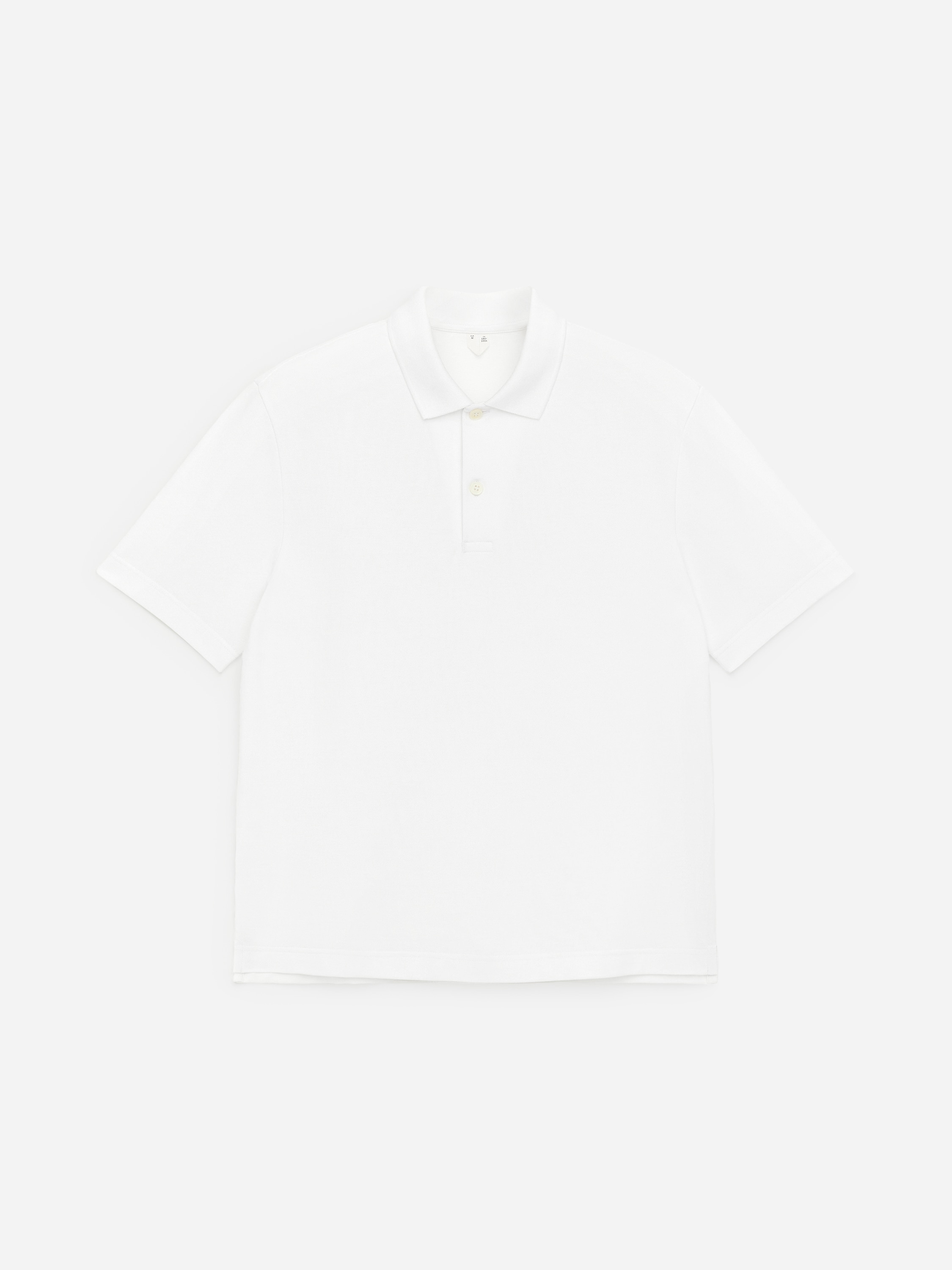 Polo en piqué - Blanc cassé/Bleu foncé/Bleu foncé/Rayures/Vert