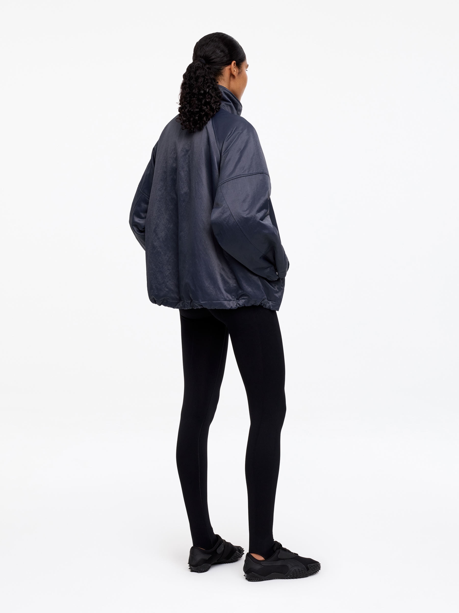 Lightly Padded jacket - Dark Blue - Regular fit - Women - StillMedia/Lookbook - 6