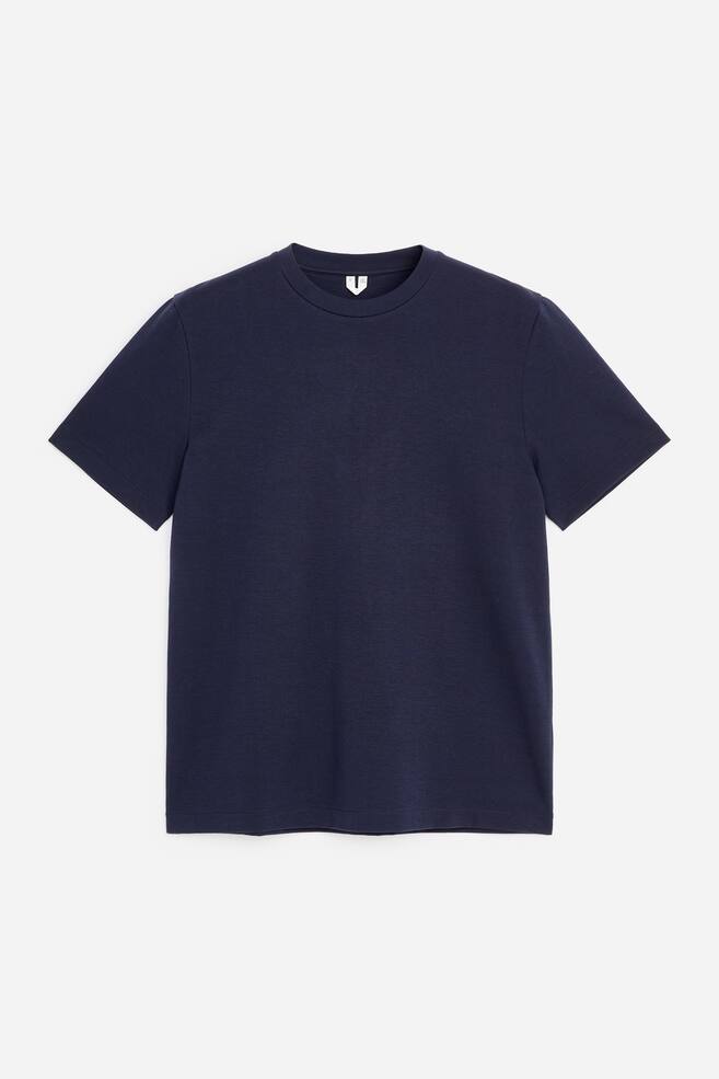 Camiseta de interlock - Azul oscuro/Azul/Topo/Negro/Blanco - 1