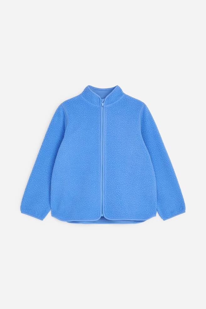 Fleece Jacket - Blue/Pink/Rust/Lilac - 1